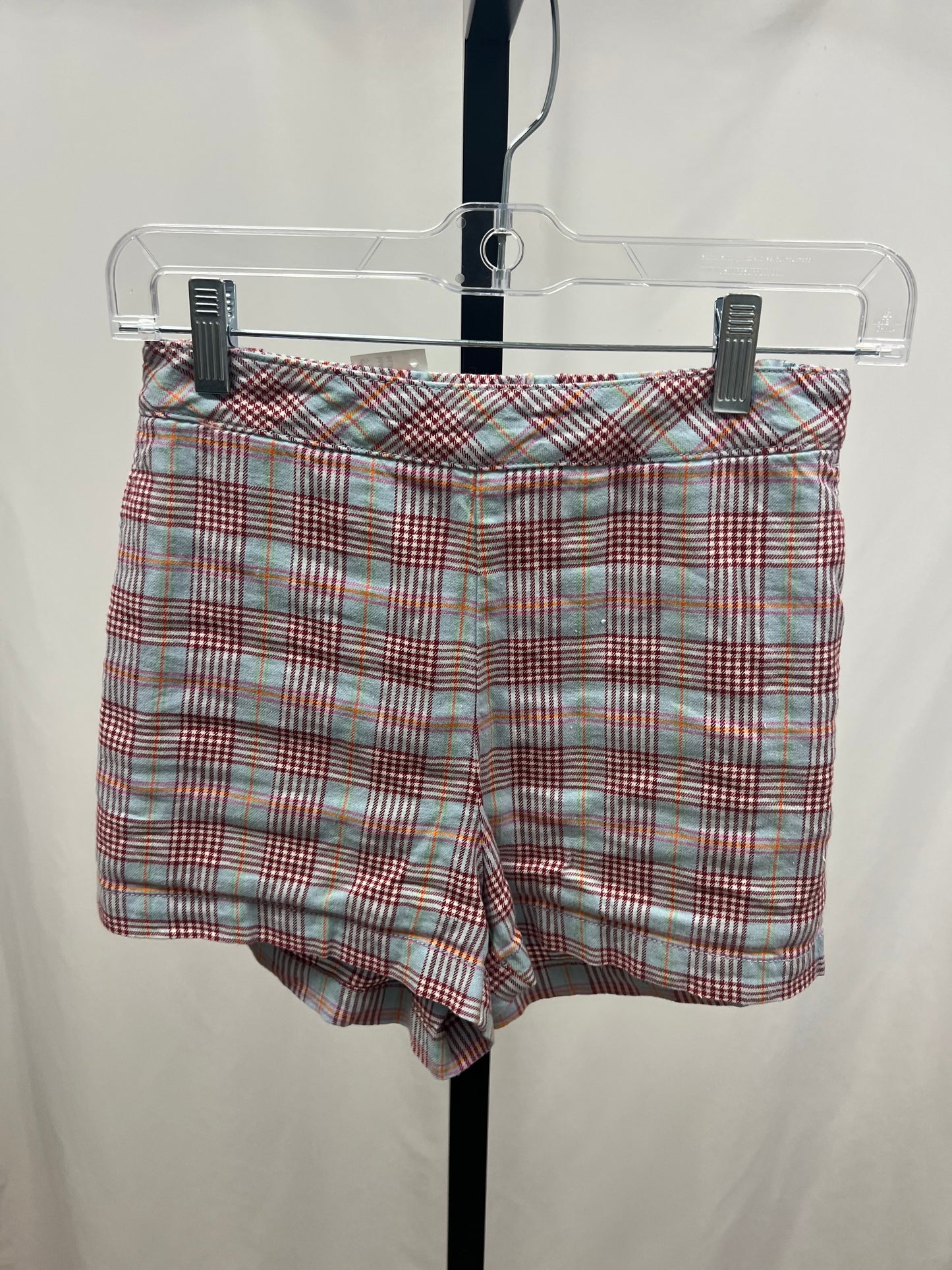 Maeve by Anthropologie Blue Plaid shorts size 0