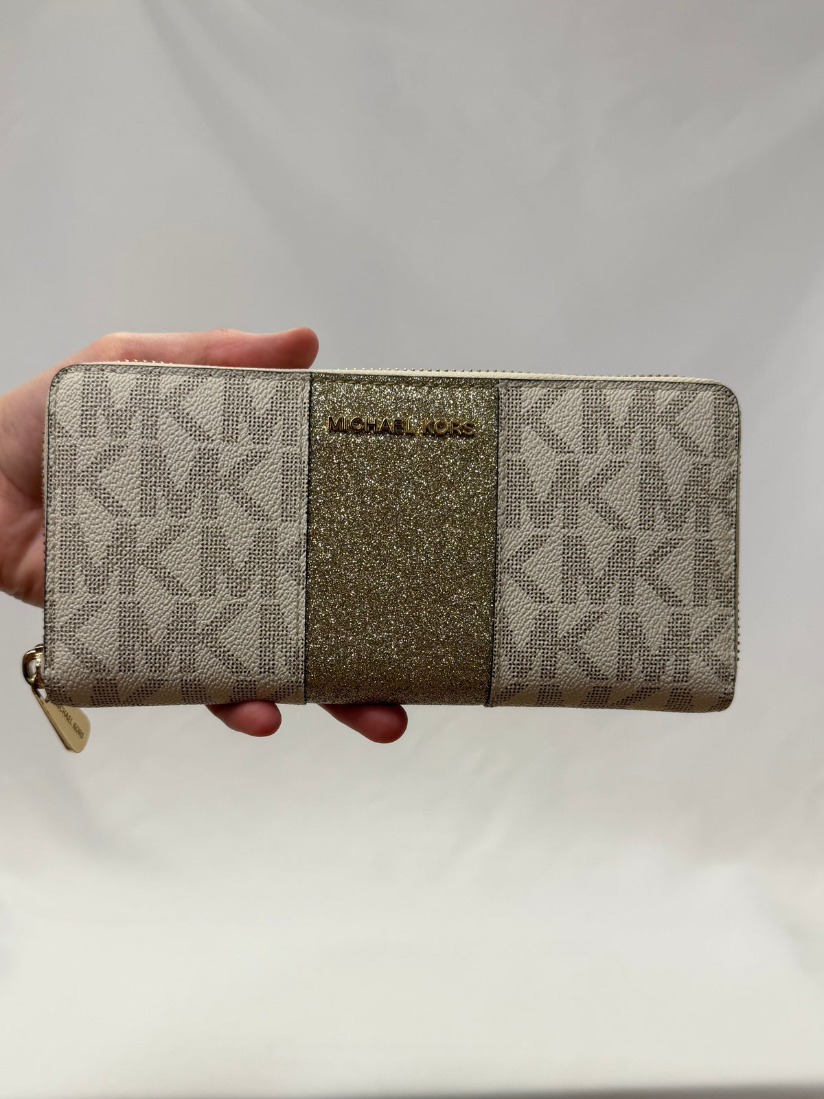 Michael Kors Glitter Wallet-Gently Used