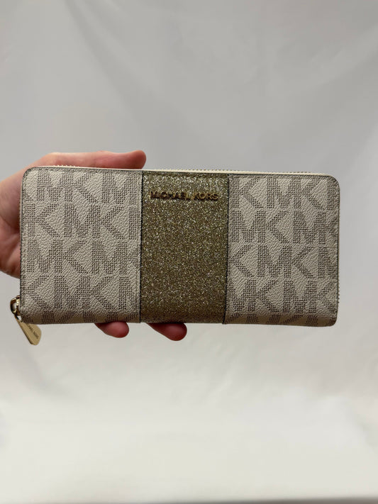 Michael Kors Glitter Wallet-Gently Used