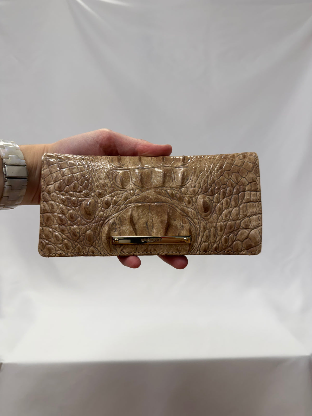 Brahmin Brown Wallet-10/10 Condition