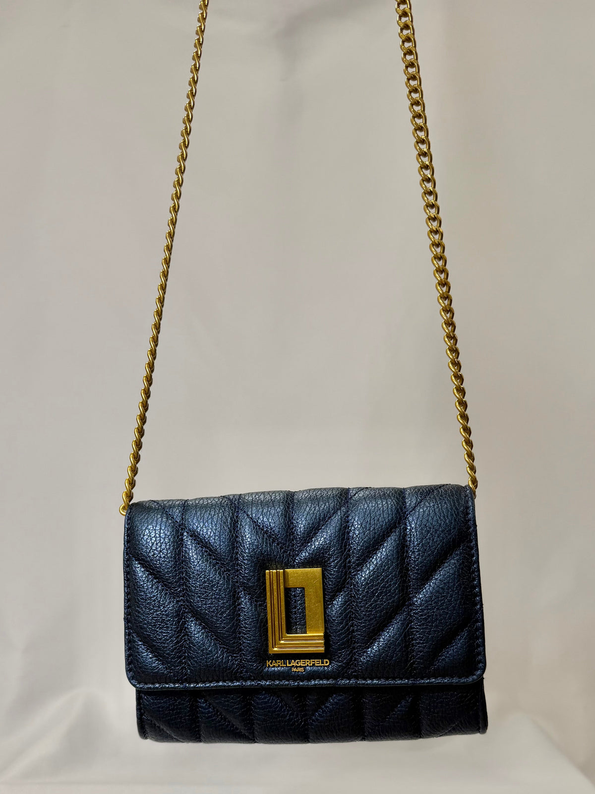 Karl Lagerfeld Navy Crossbody-10/10 Condition