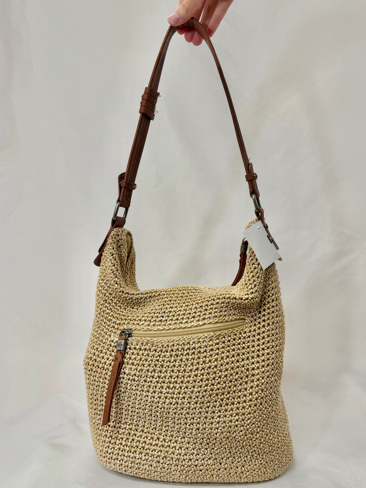 The Sak Wicker Shoulder Bag-Gently Used