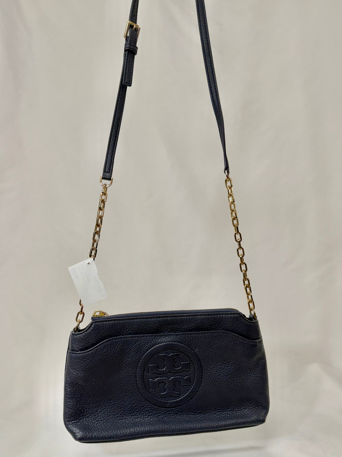 Tory Burch Navy Crossbody-Gently Used