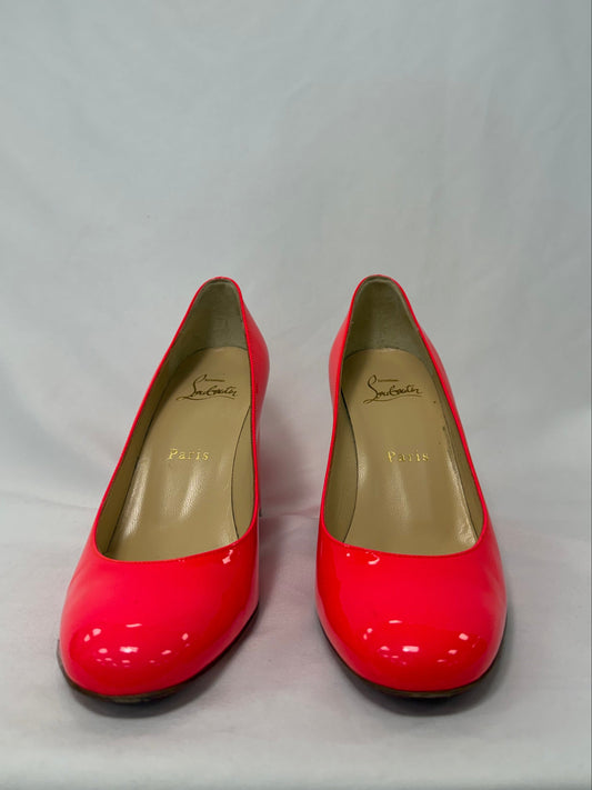 Christian Louboutin Pink Heel Size 36- Gently Used