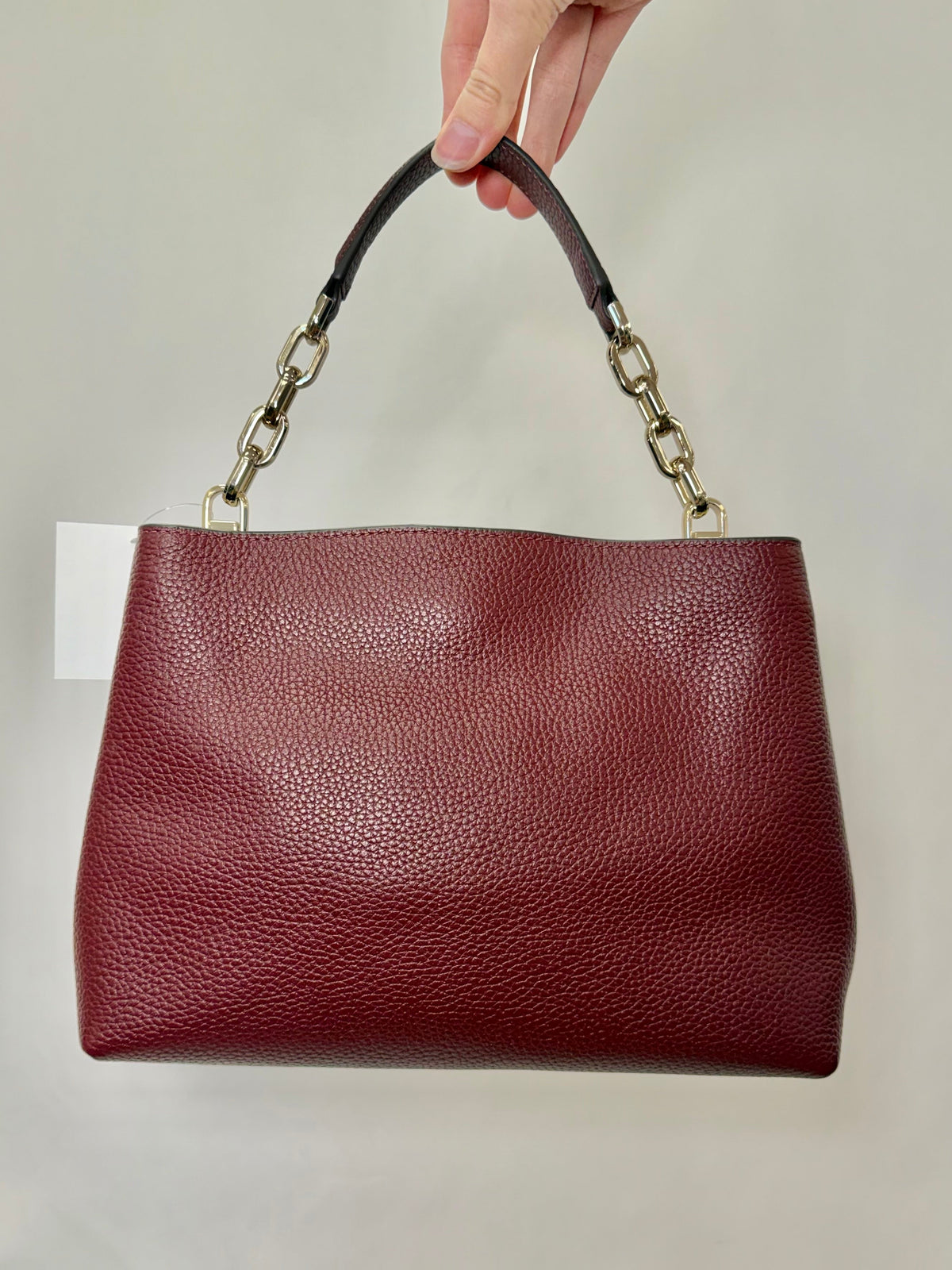 Kate Spade Burgundy Handbag with Crossbody Strap-10/10 Condition