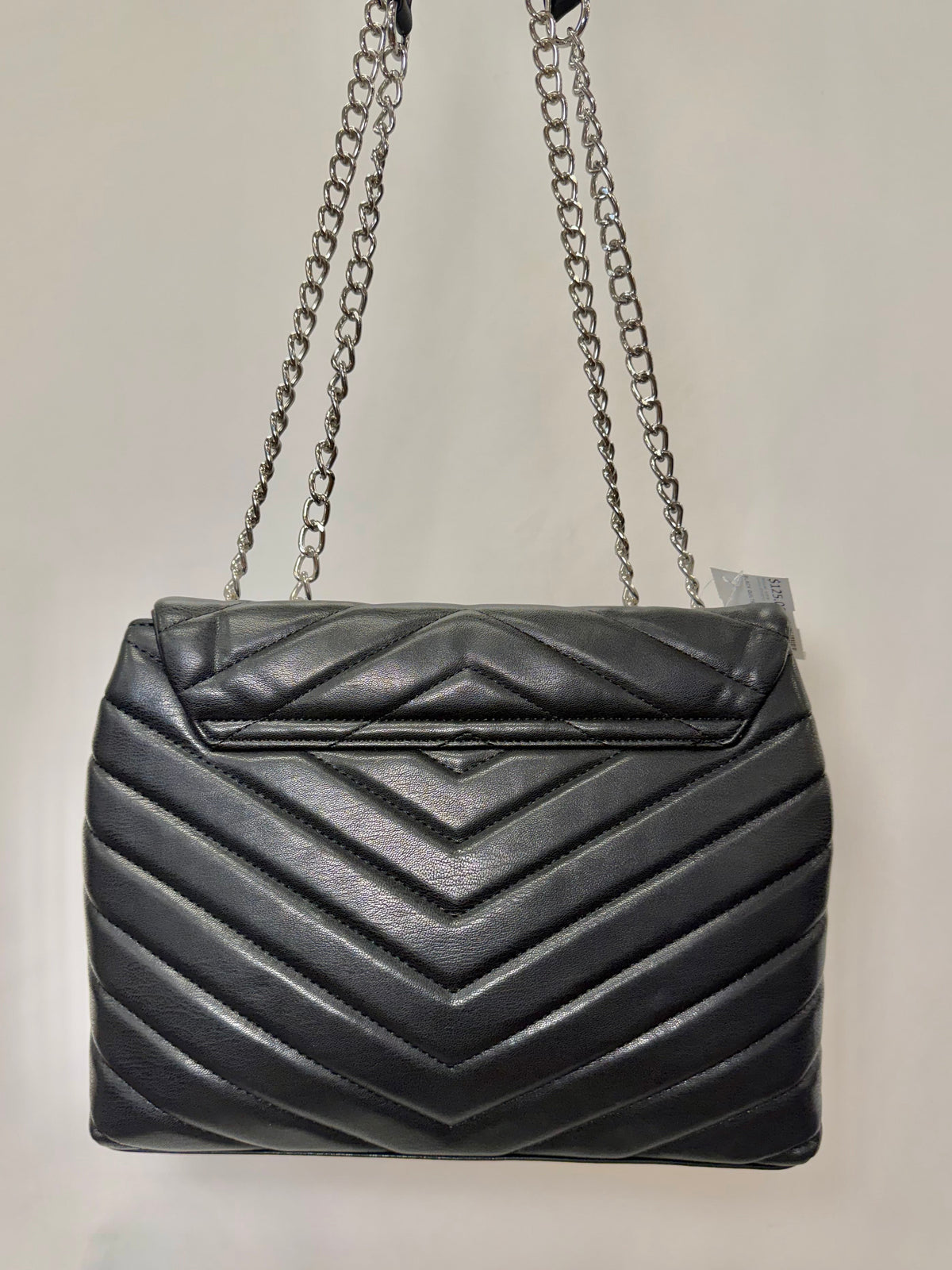 Valentino Orlandi Black Quilted Crossbody-Gently Used