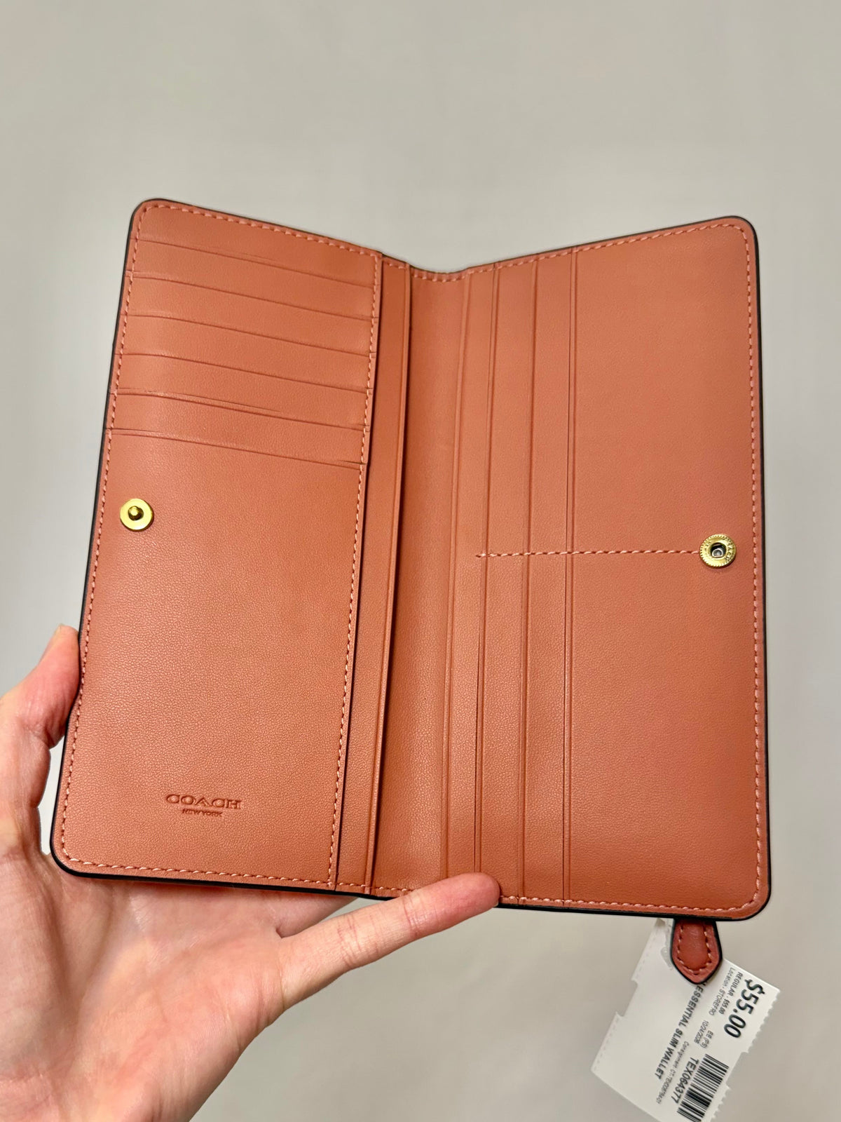 Coach Essential Slim Wallet-10/10 Condition