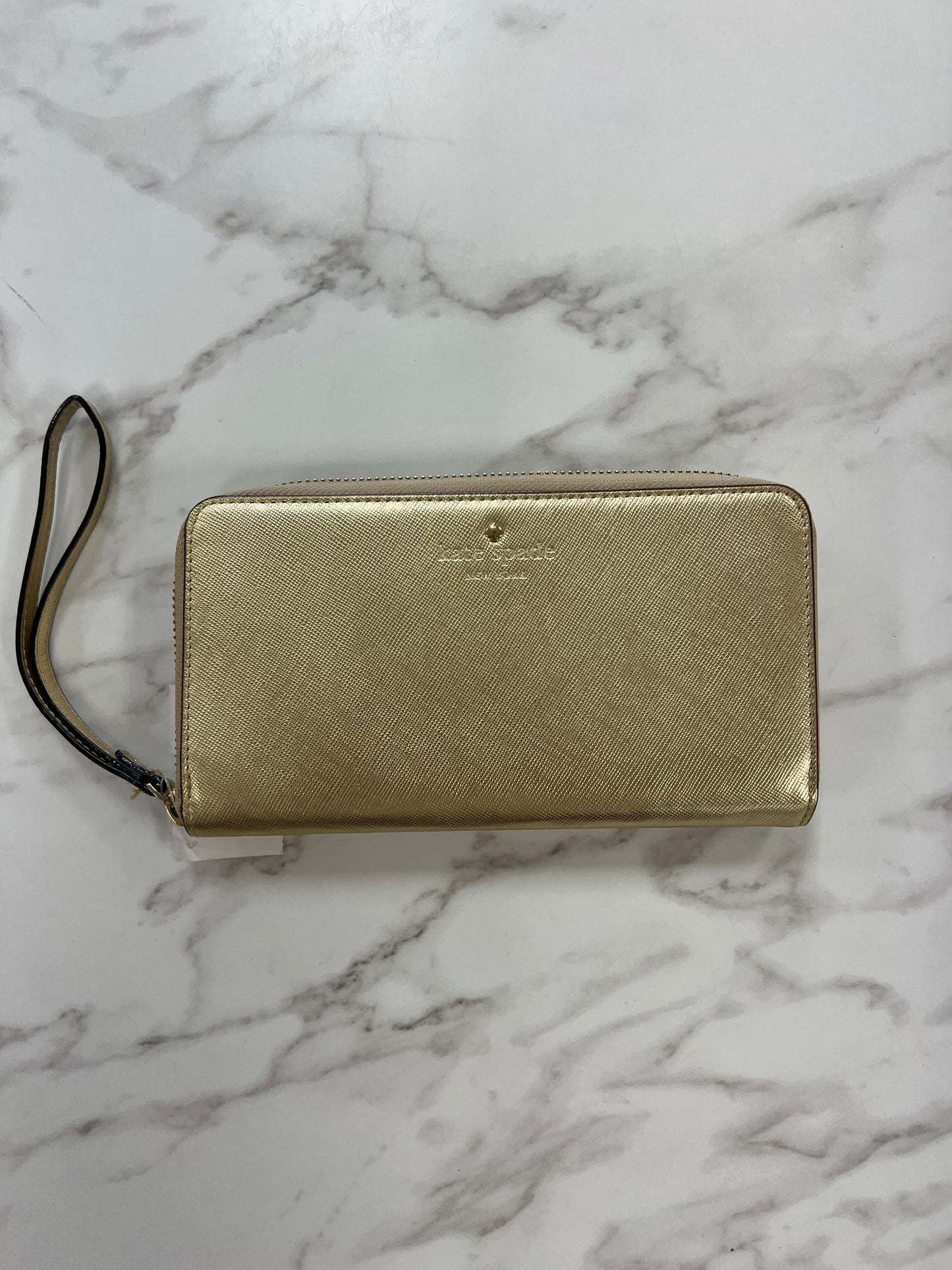 Kate Spade Gold Wristlet