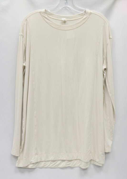 Lululemon Beige Long Sleeve Size 8-Gently Used