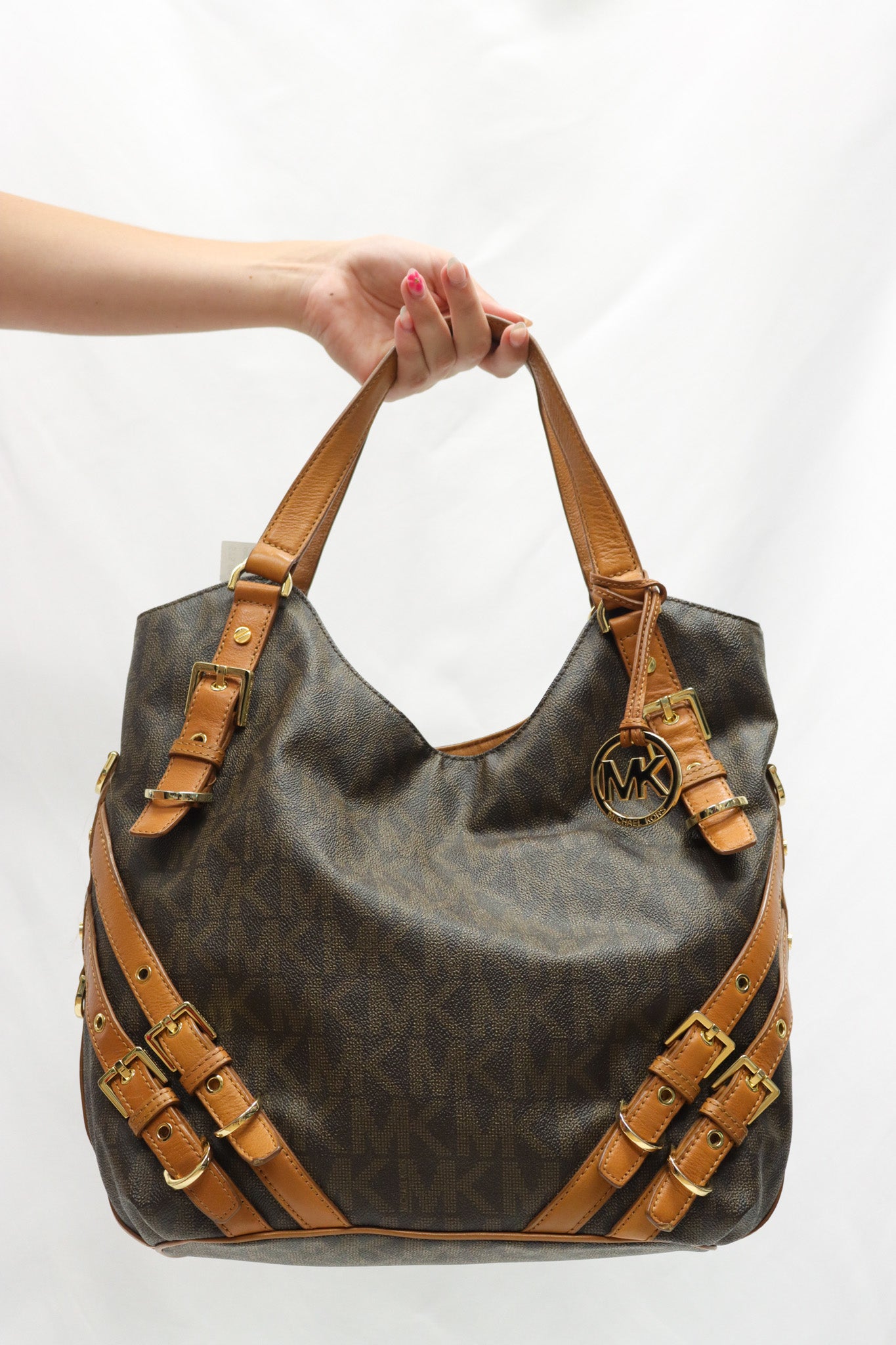 Michael Kors Monogram Tote Bag