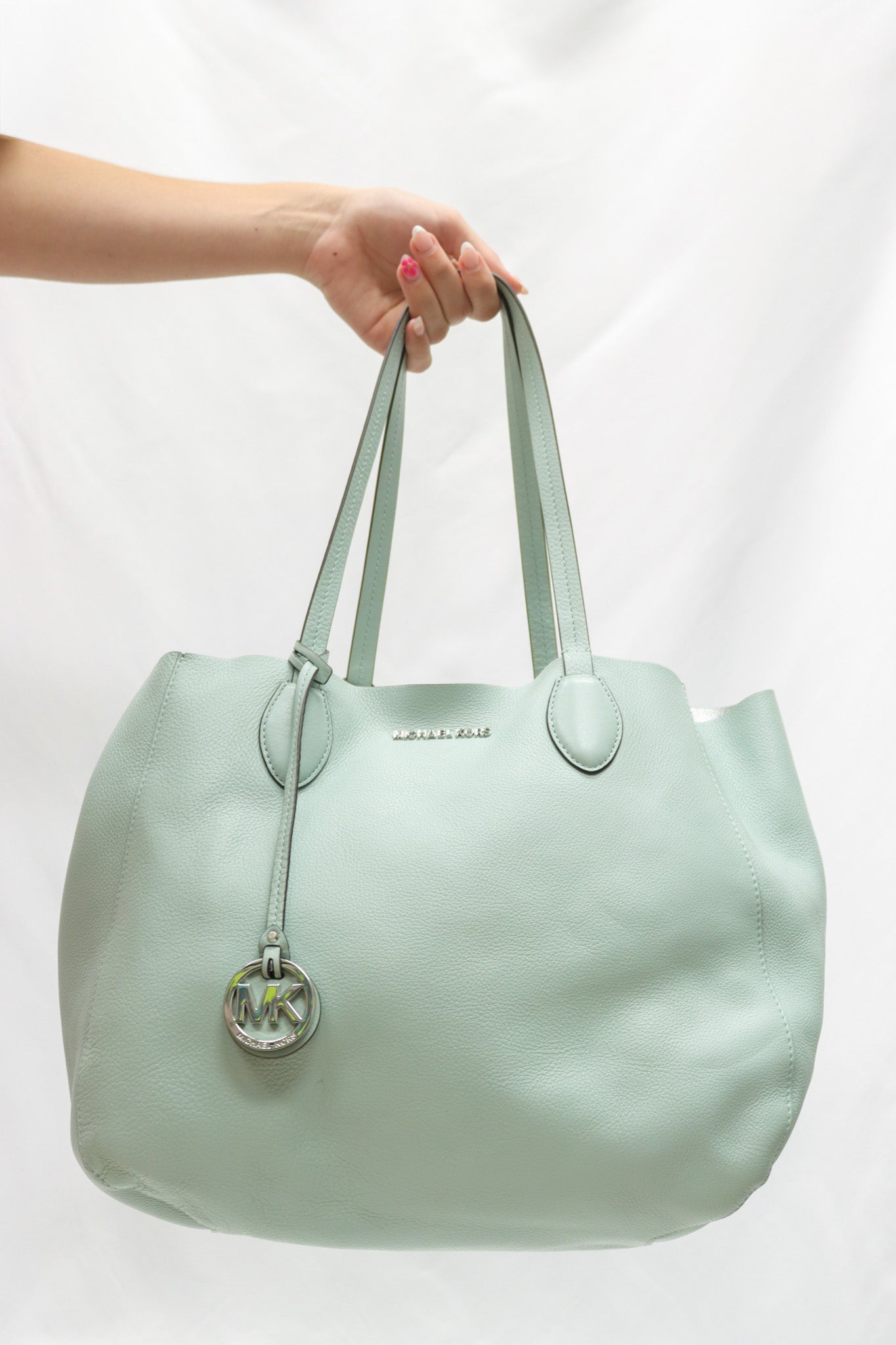 Michael Kors Light Blue Tote Bag