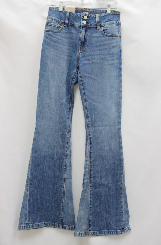 Alice + Olivia Mid Rise Bell Jeans Size 28