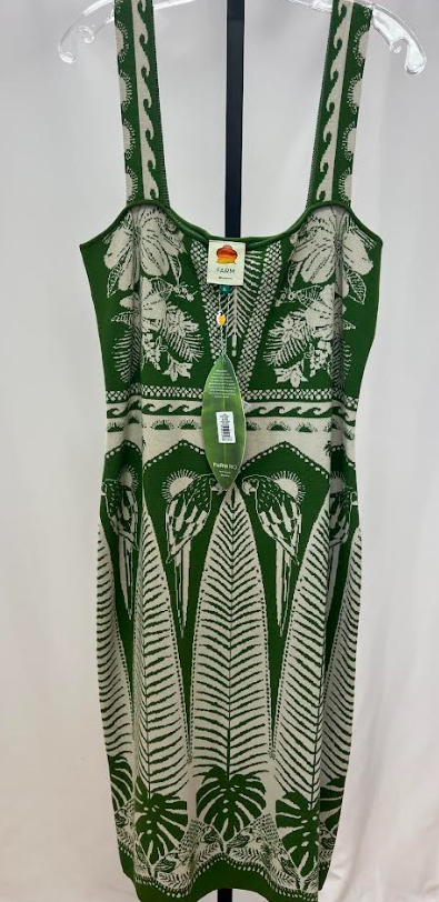 Farm Rio Macaw Elegance Dress Size XL