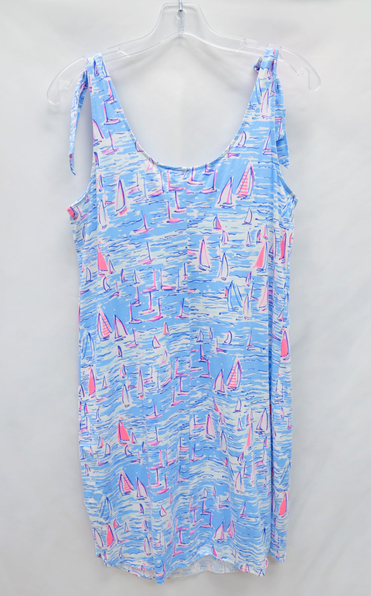 Lilly Pulitzer Blue Sailboat Dress Size S