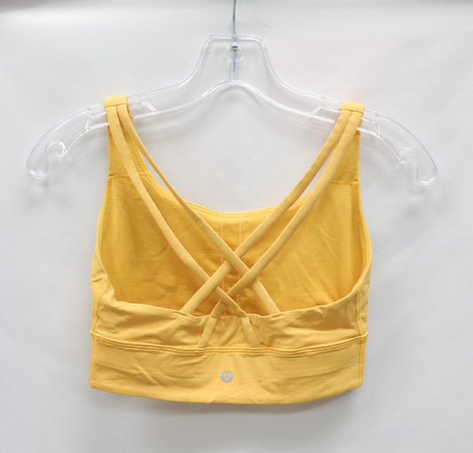 Lululemon Orange Sports Bra Size 6