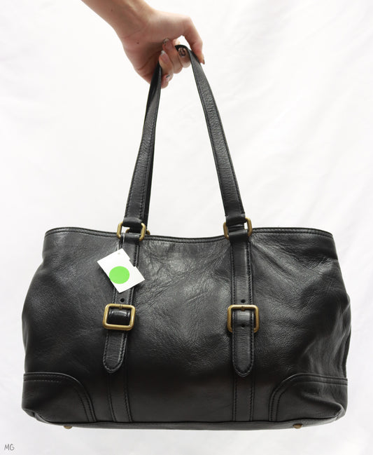 Frye and co black leather bag