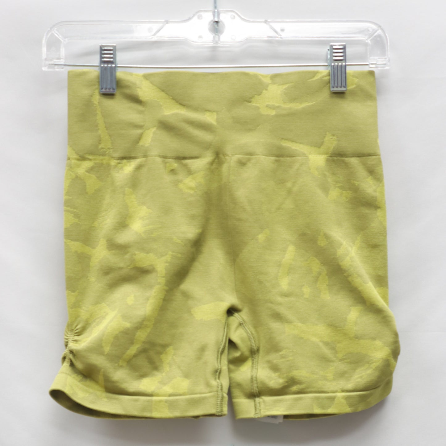 Gymshark Green Camo Biker Shorts Size M