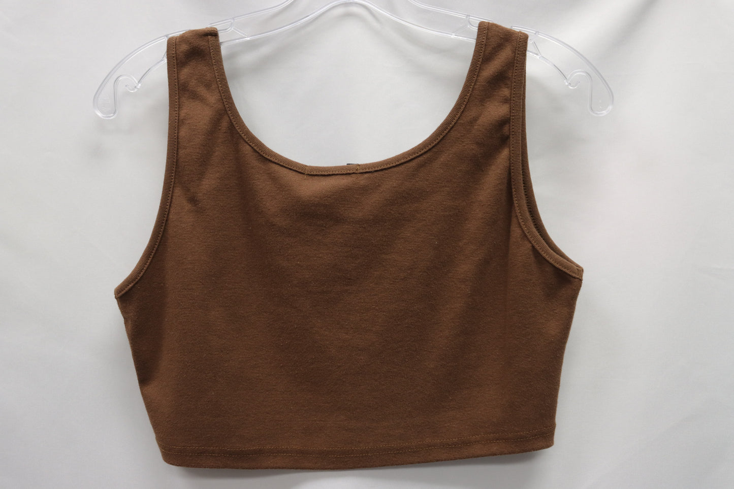 Pretty Little Thing Brown Tank Size M