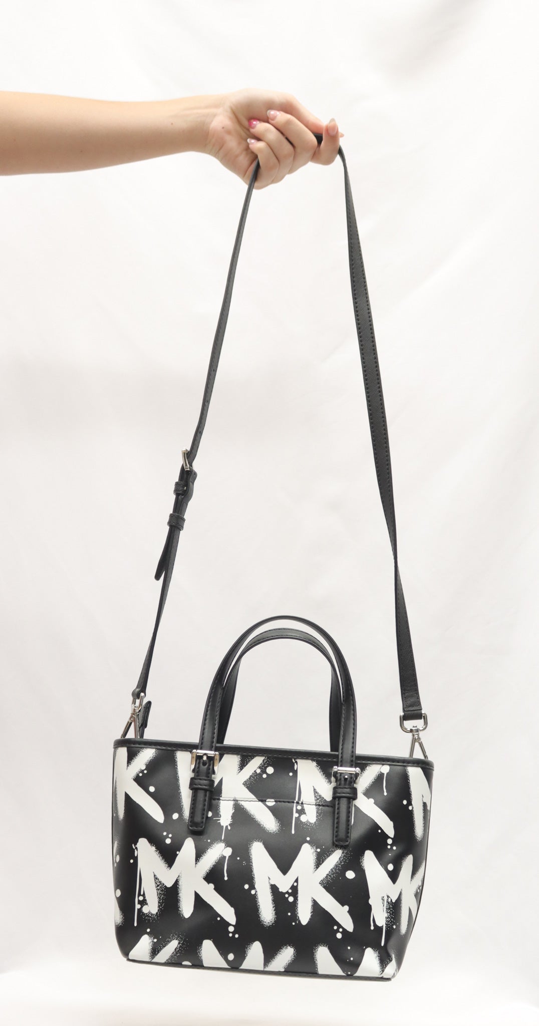 Michael Kors Black & White Handbag