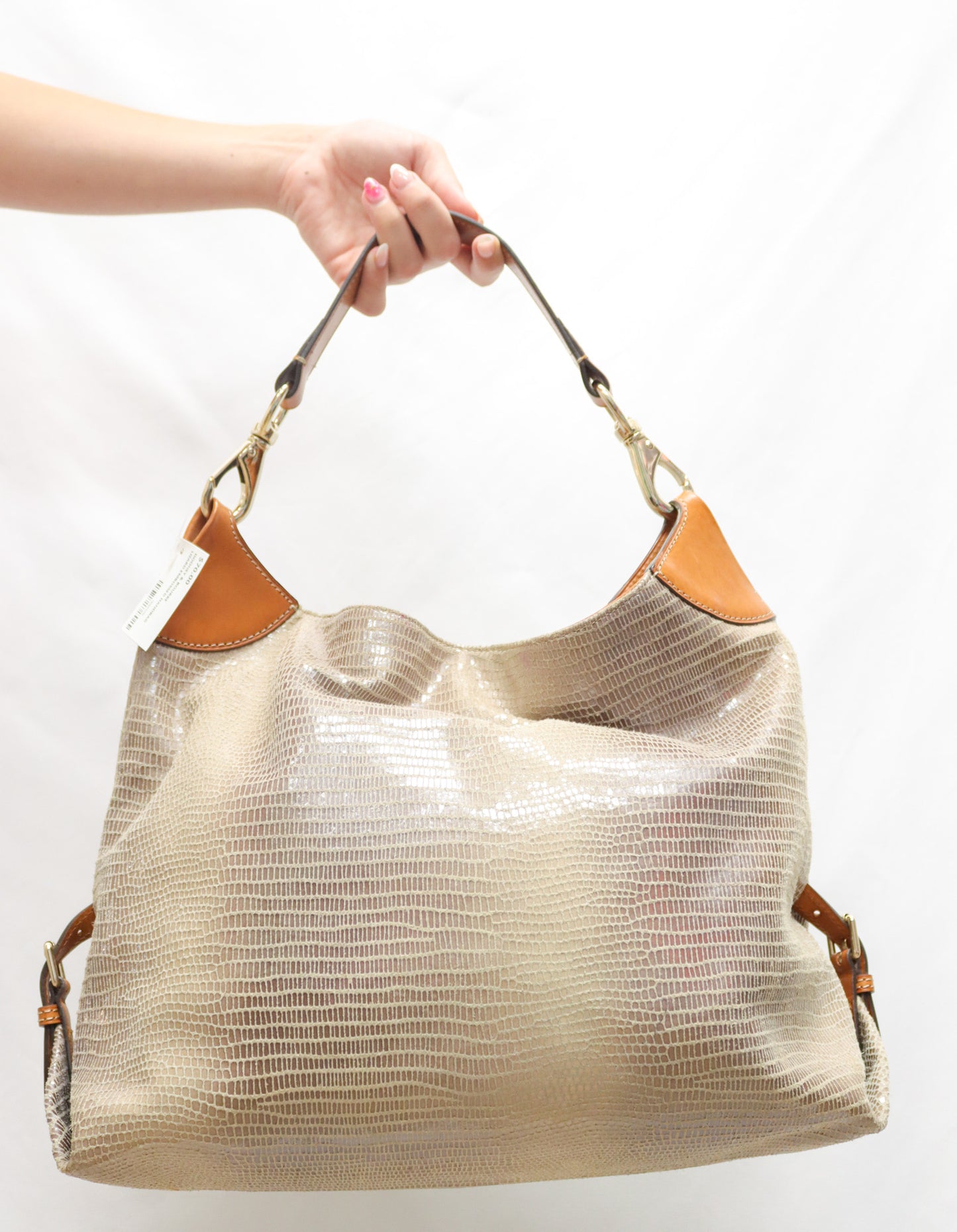 Dooney & Bourke Lizard Embossed Handbag