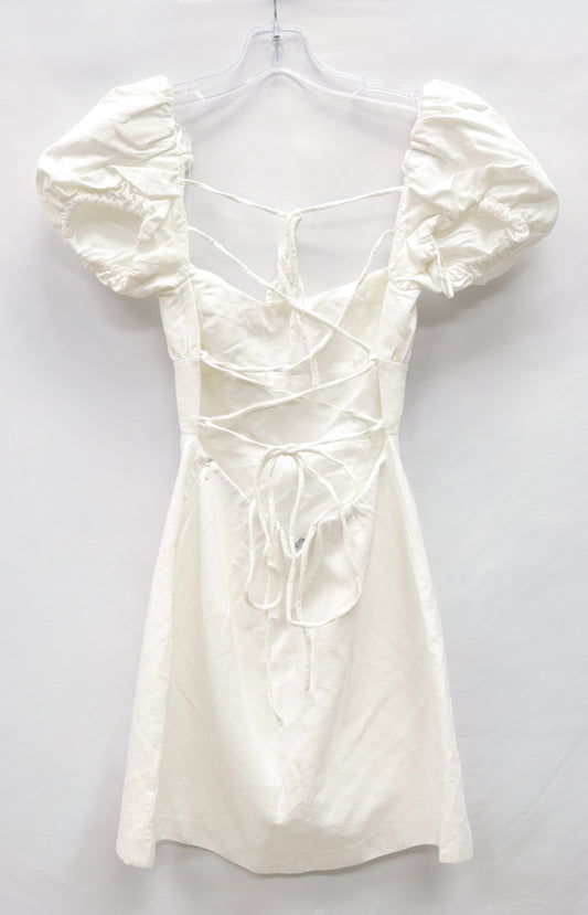 Zara White Dress Size S