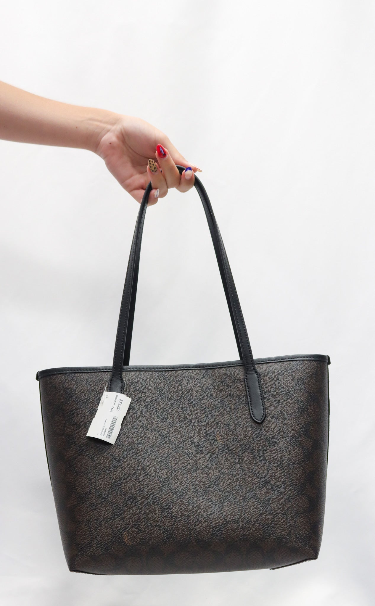 Coach Brown Tote Bag