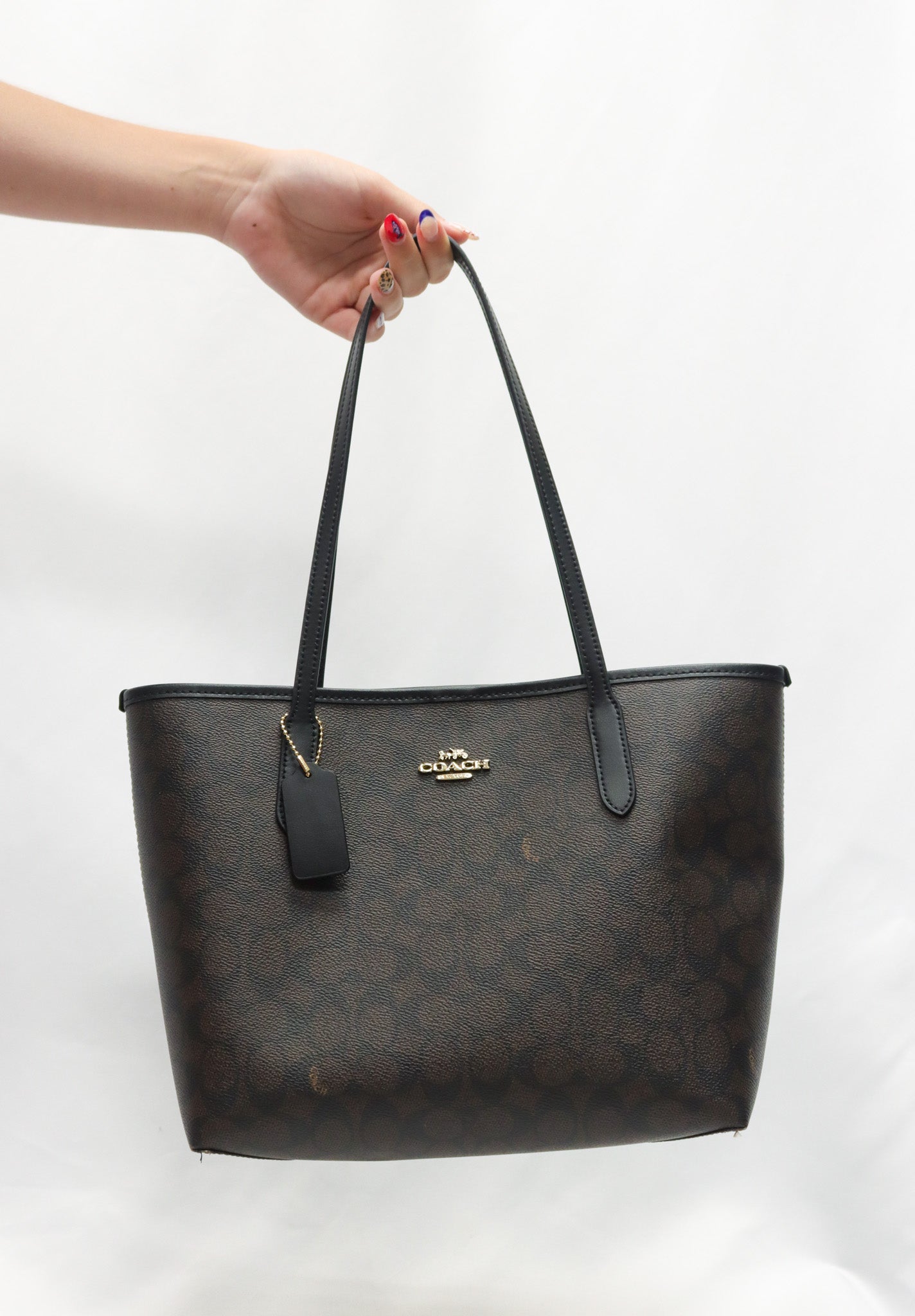 Coach Brown Tote Bag