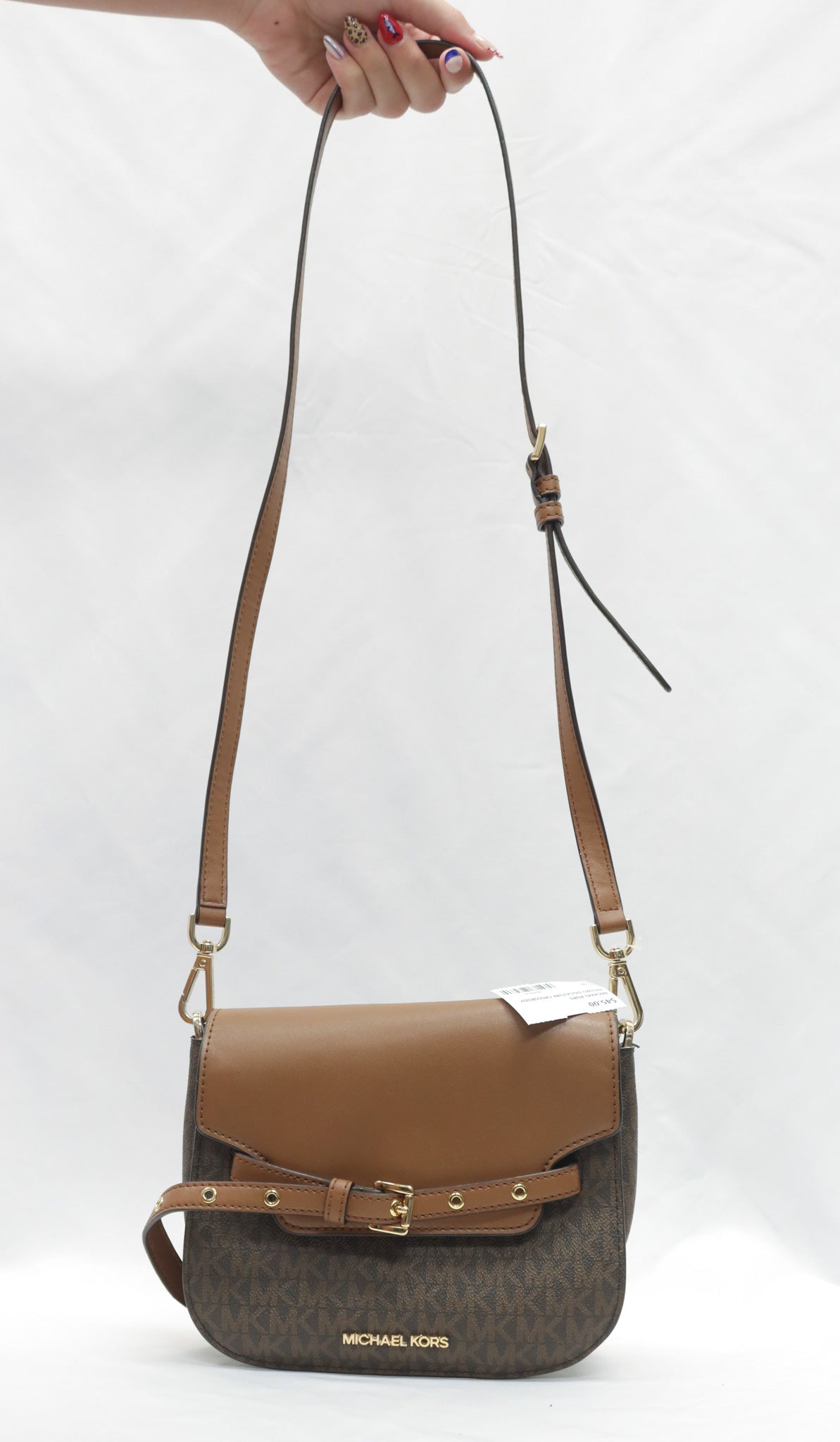 Michael Kors Brown Signature Crossbody