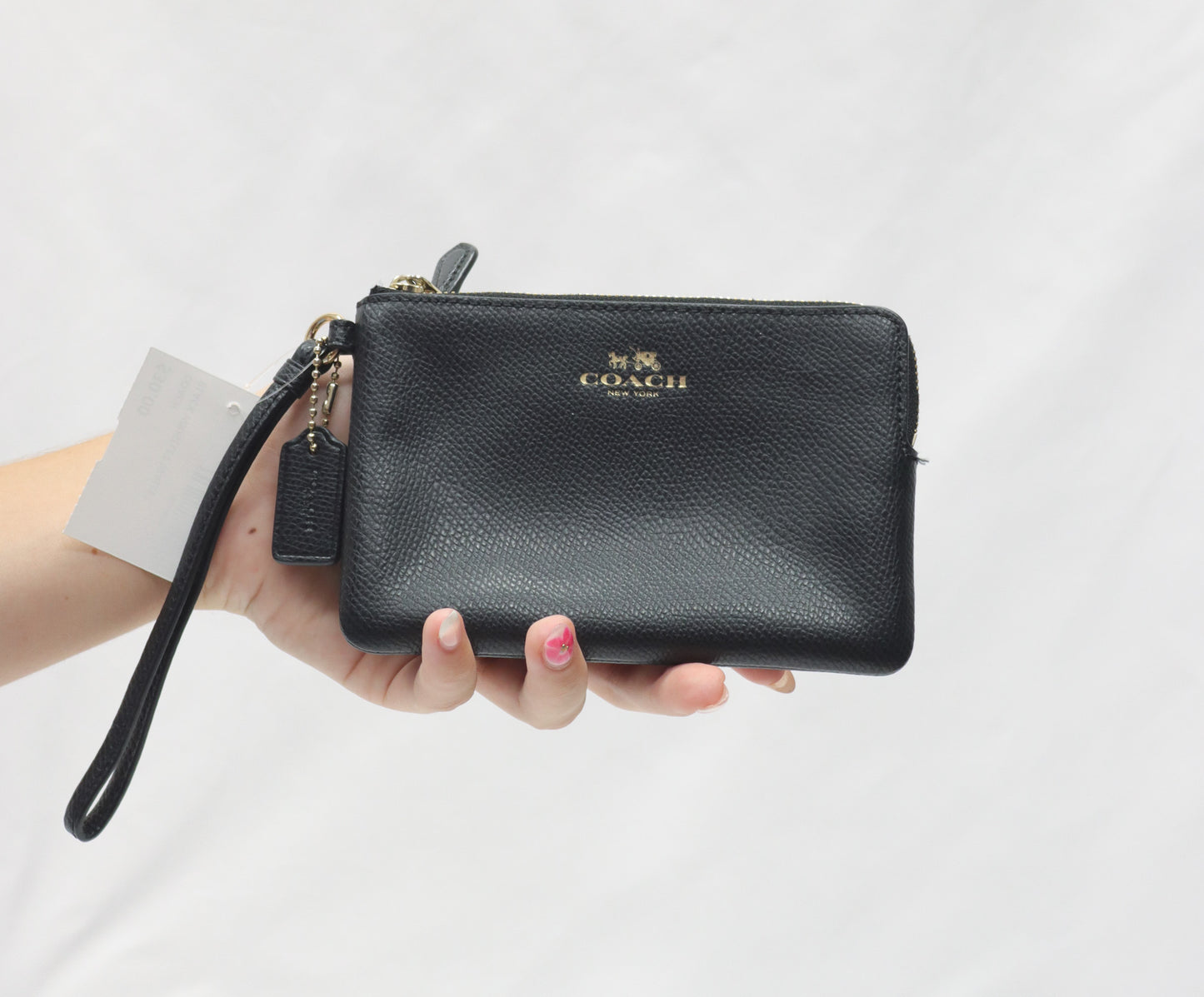 Coach Black Wristlet Wallet