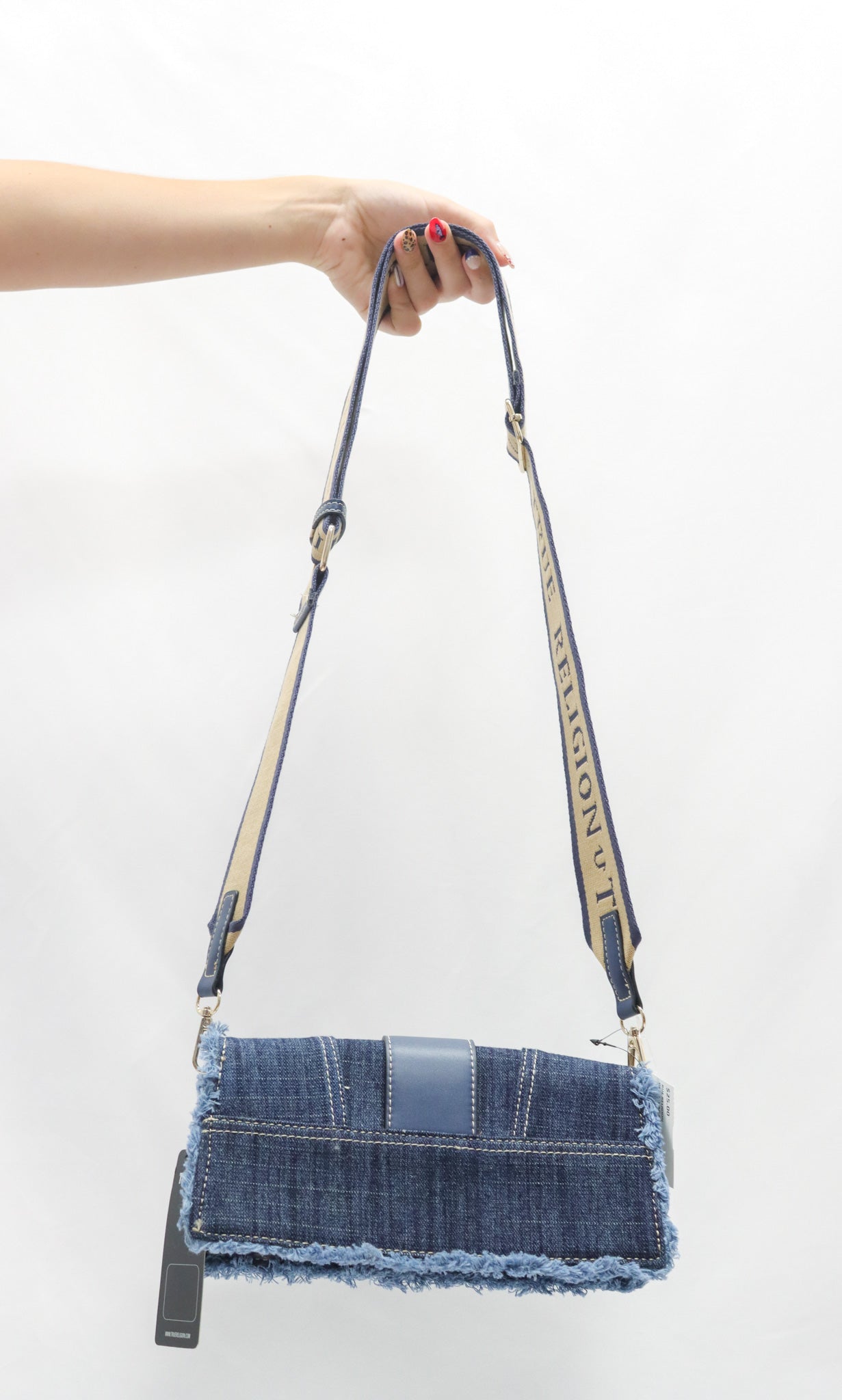 True Religon Denim Bag NWT