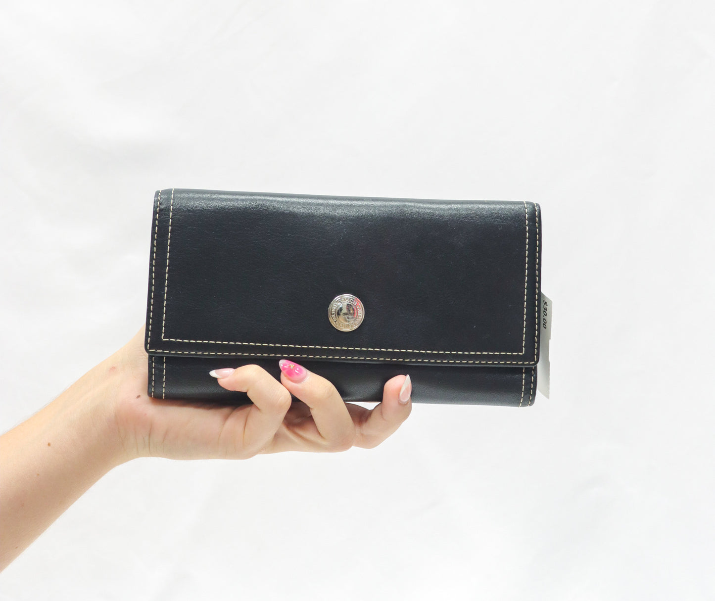 Black Coach Wallet As Is
