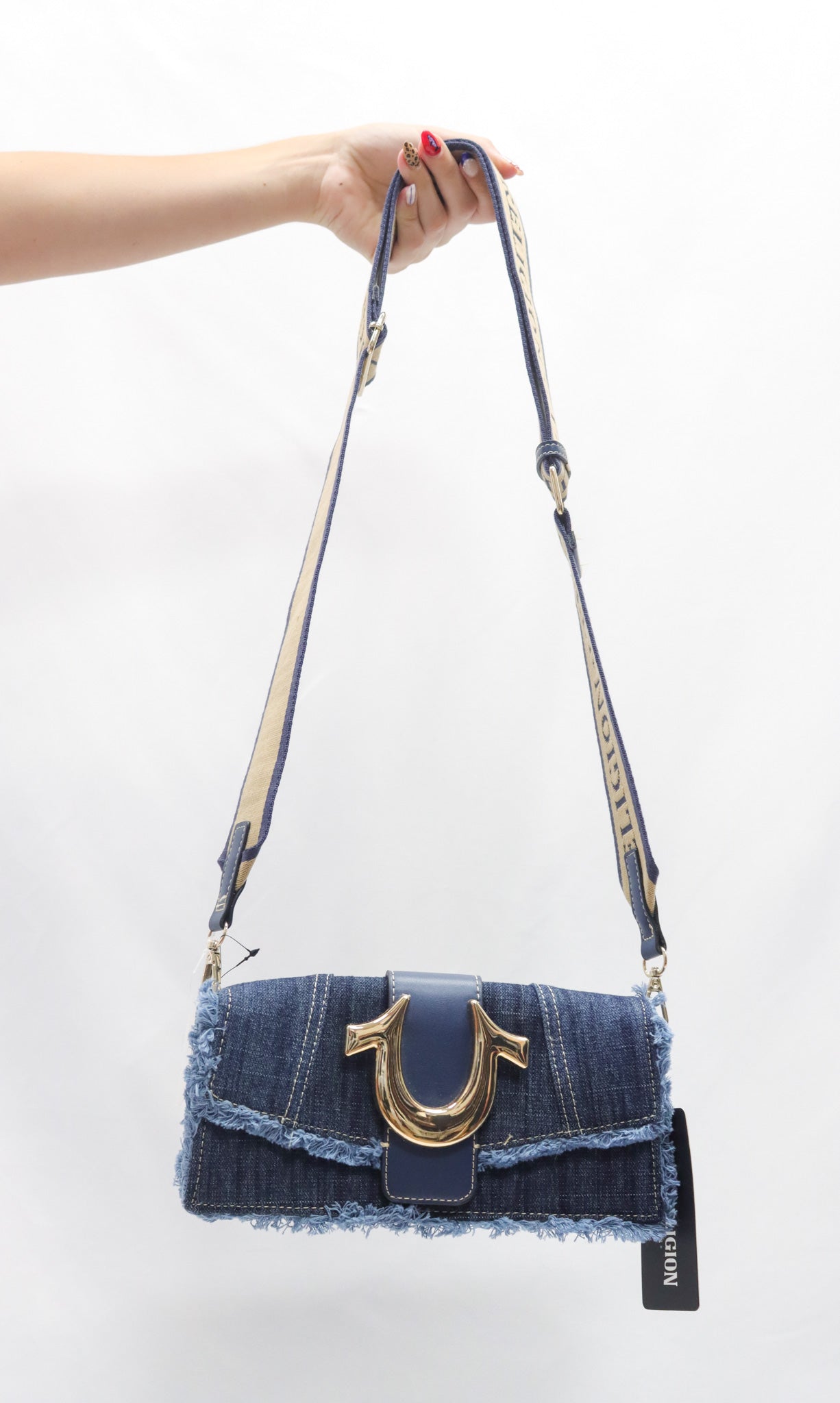 True Religon Denim Bag NWT