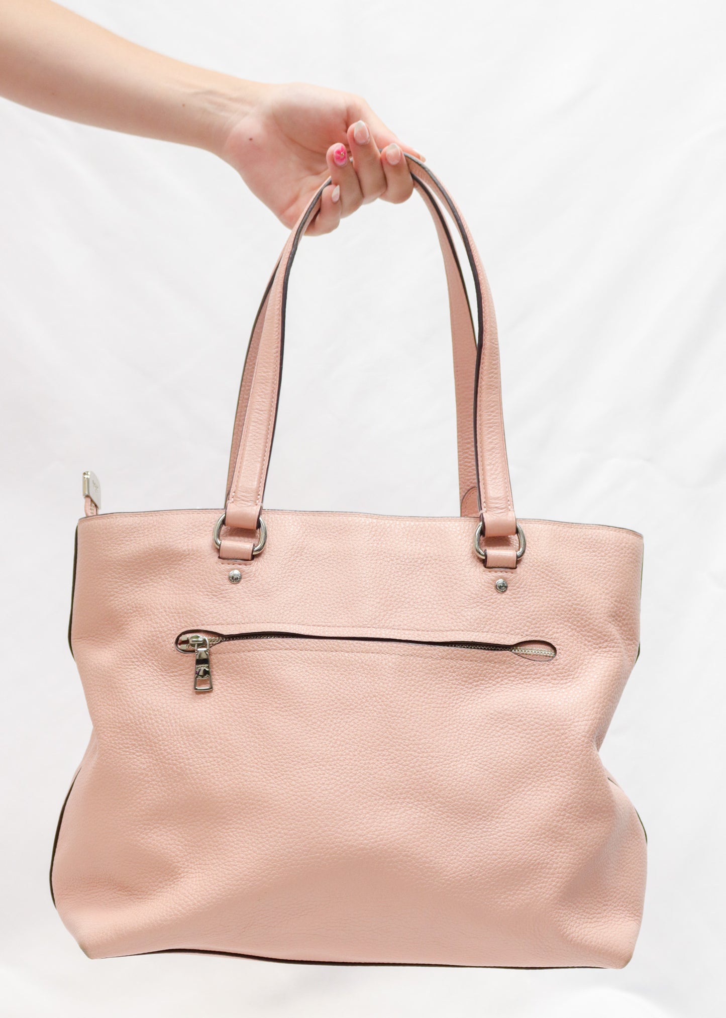 Coach Pink Tote As Is