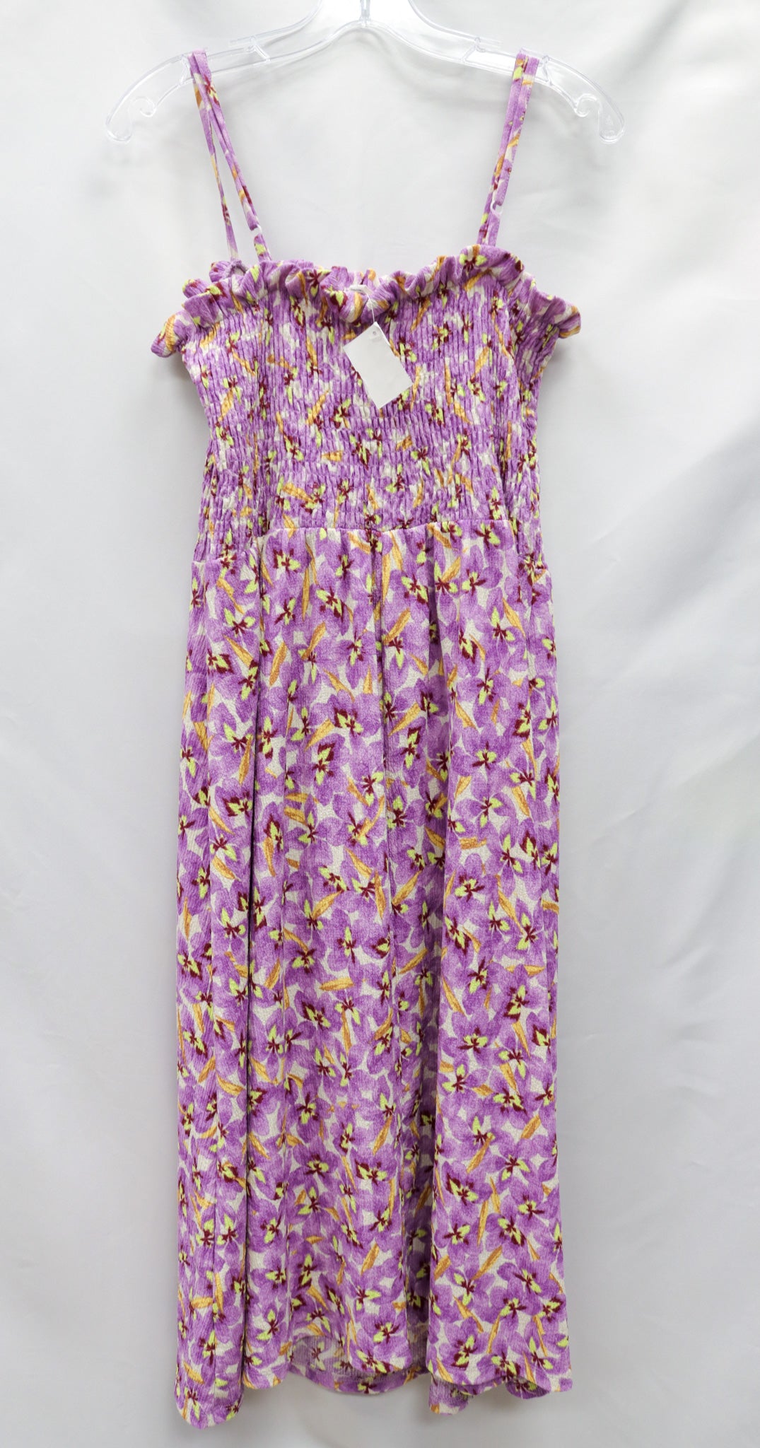 H&M Purple Floral Maxi Dress Size XL