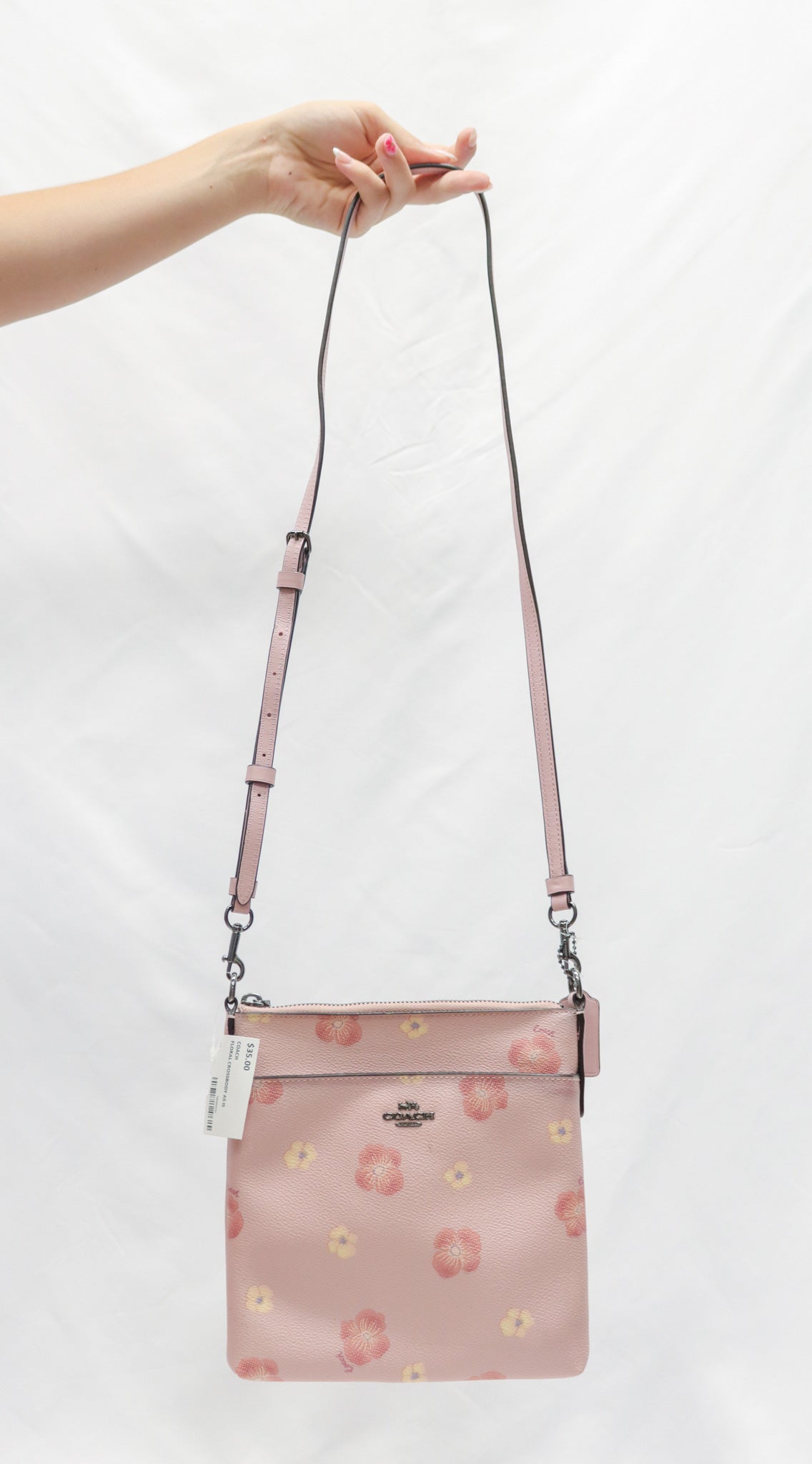 Coach Floal Crossbody As Is