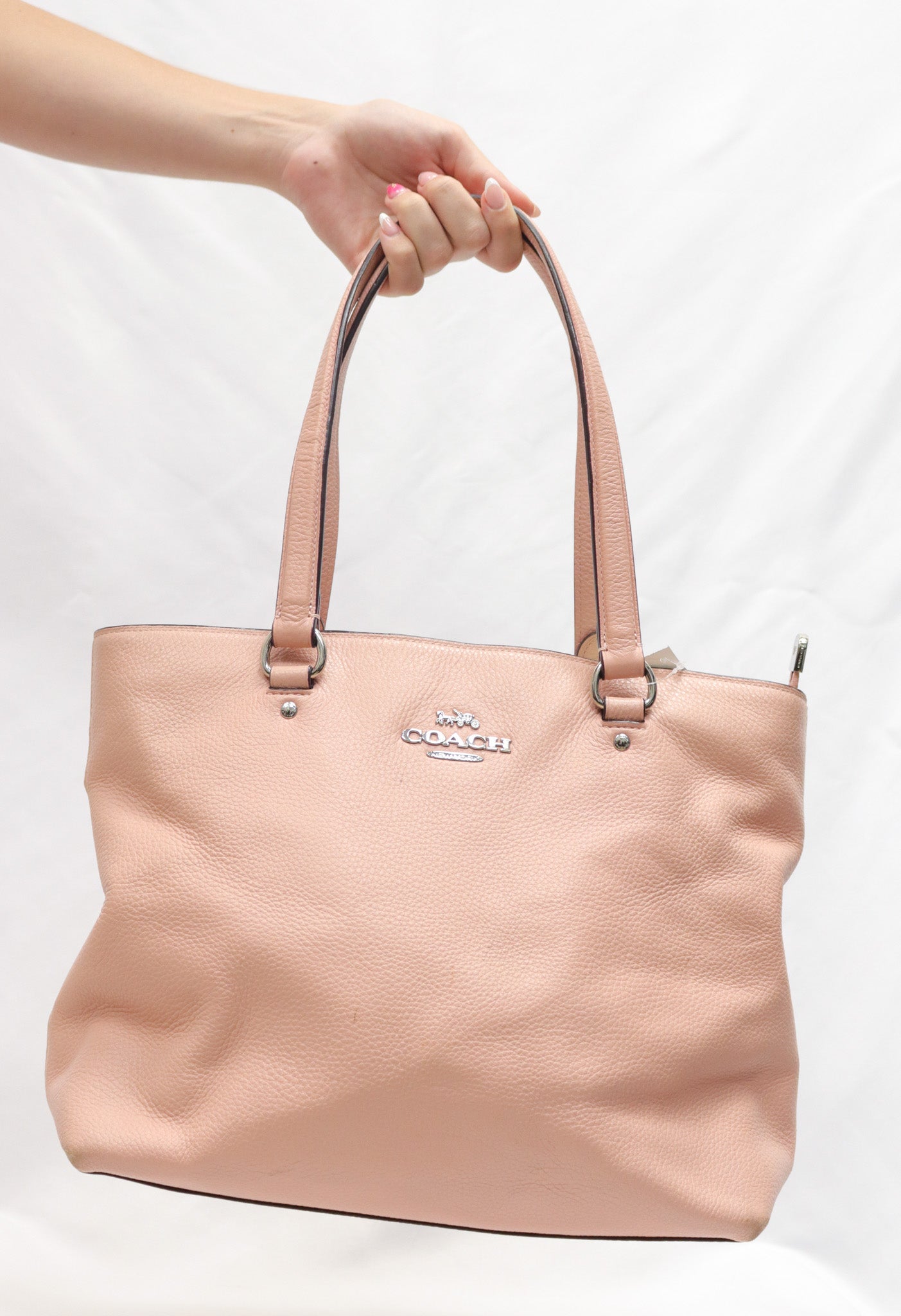 Coach Pink Tote As Is