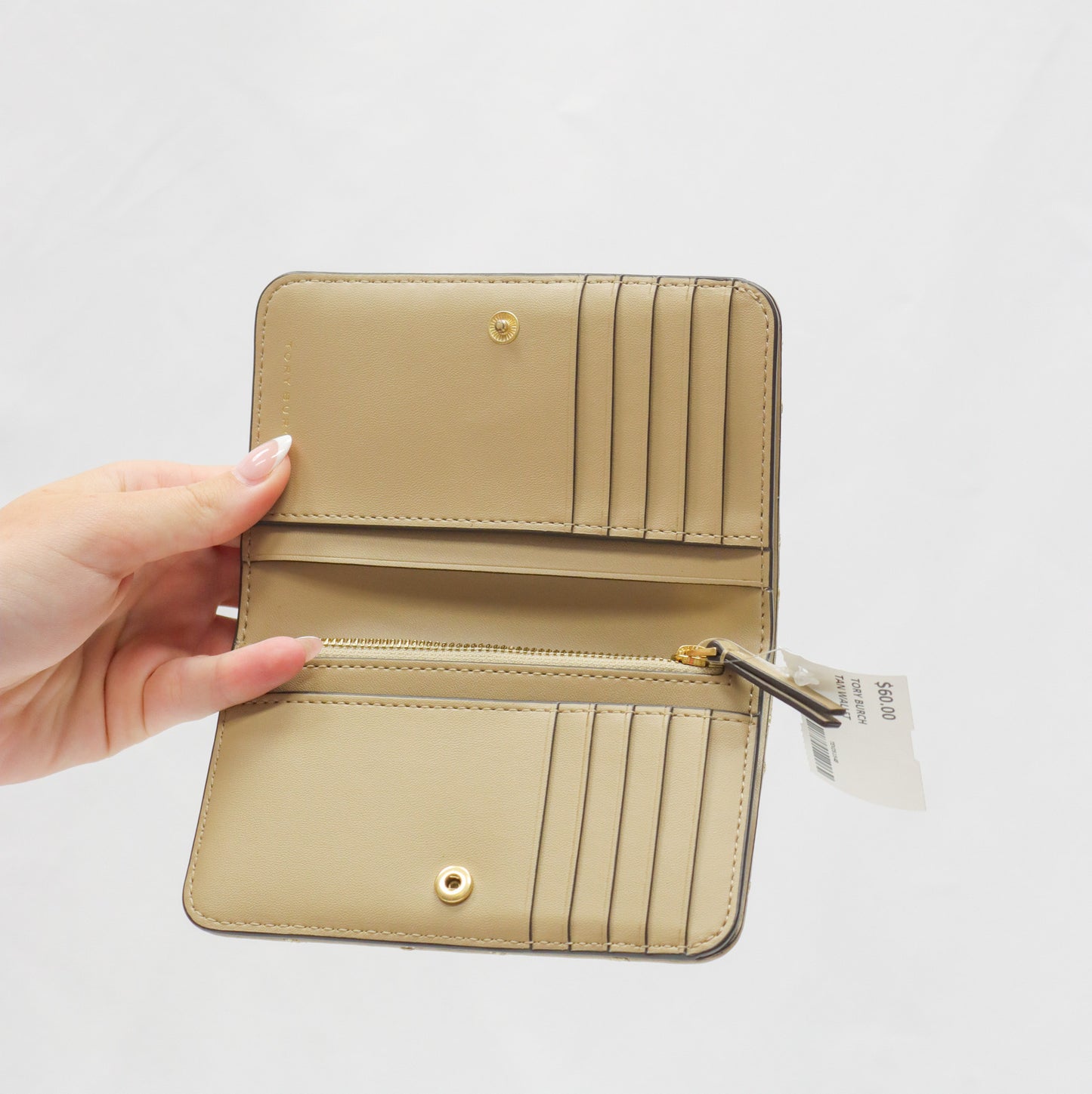 Tory Burch Tan Wallet