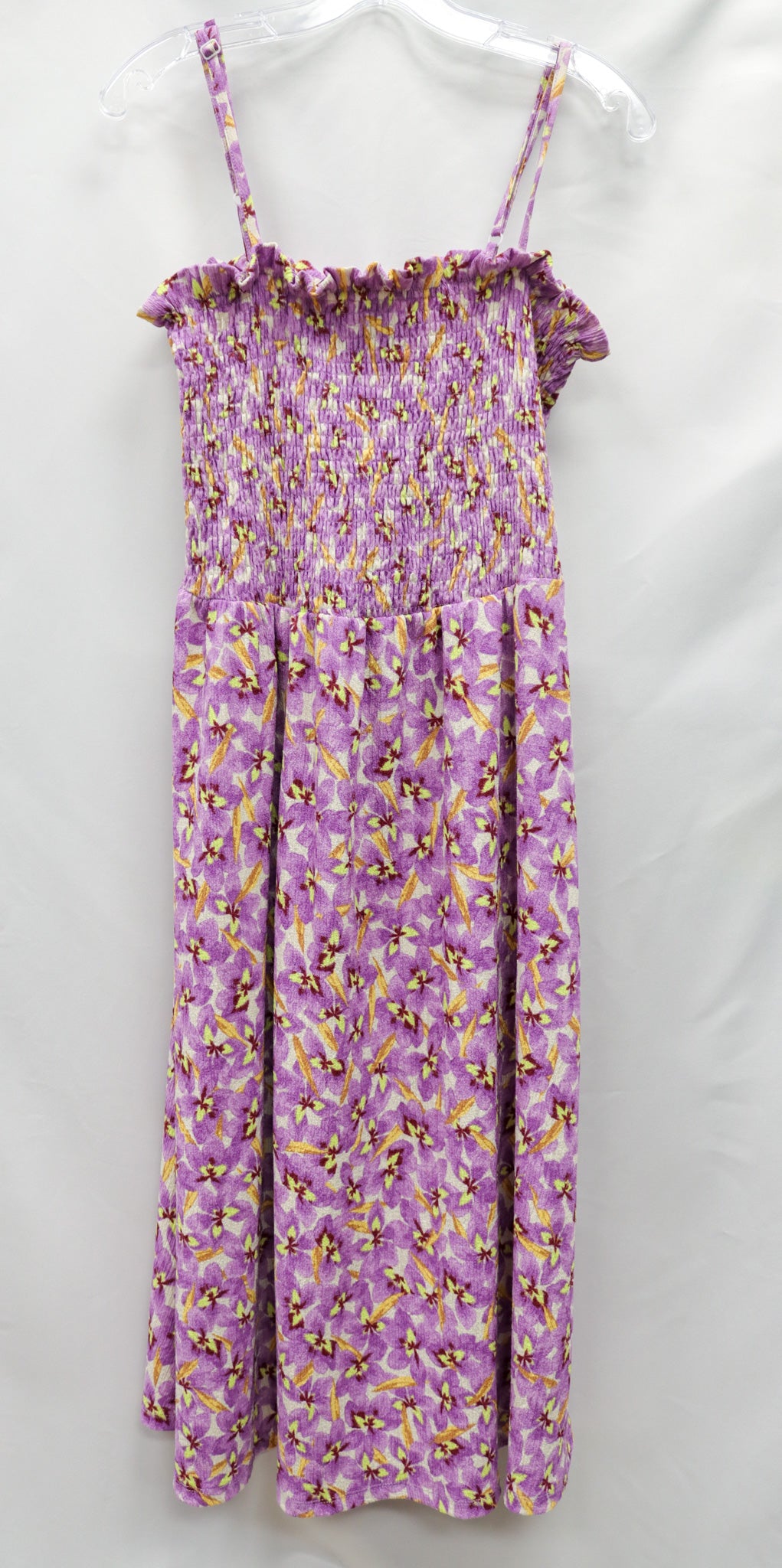 H&M Purple Floral Maxi Dress Size XL