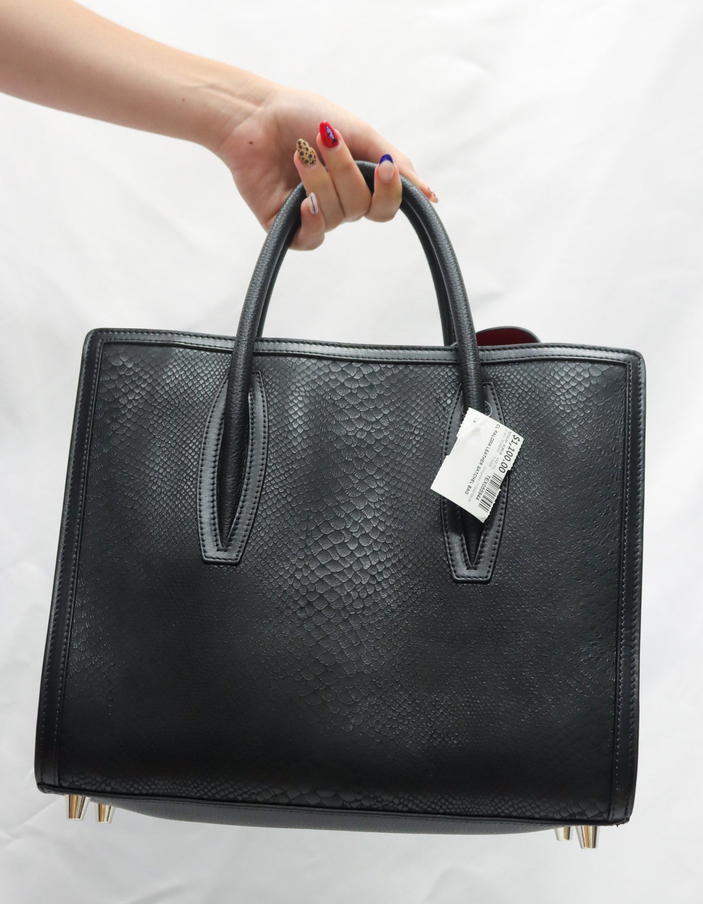 CL Paloma Leather Satchel Bag