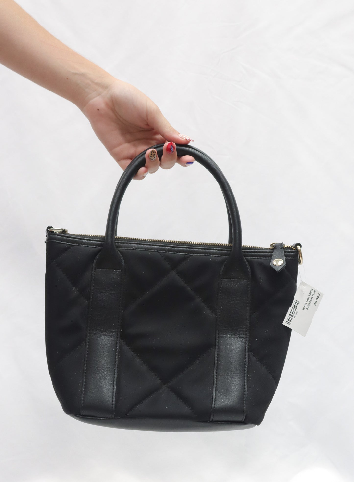 Karl Lagerfeld Black Tote Bag