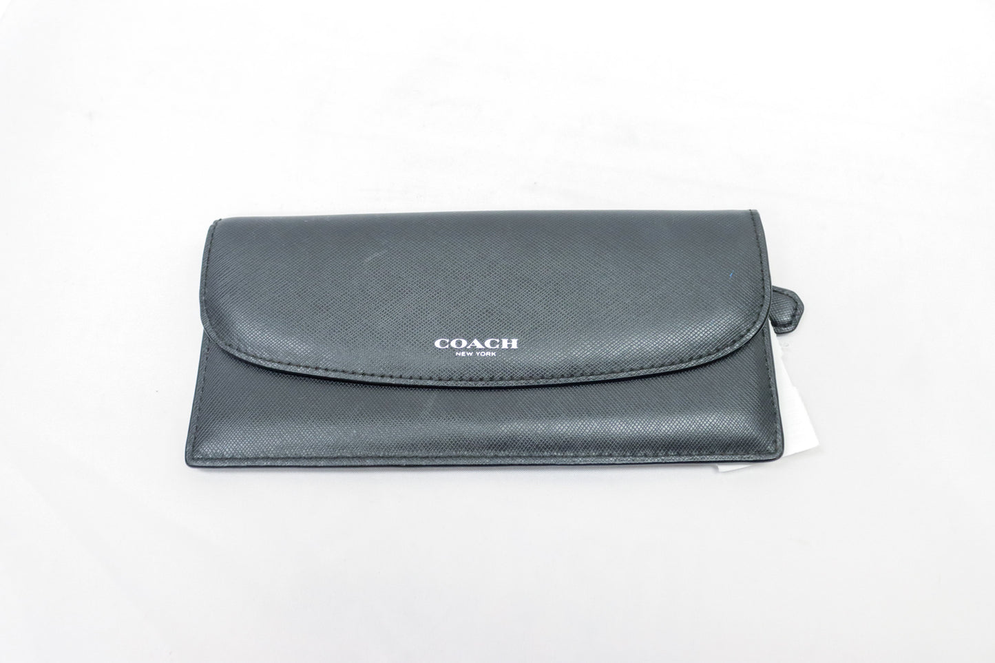 Coach Black Flat Wallet
