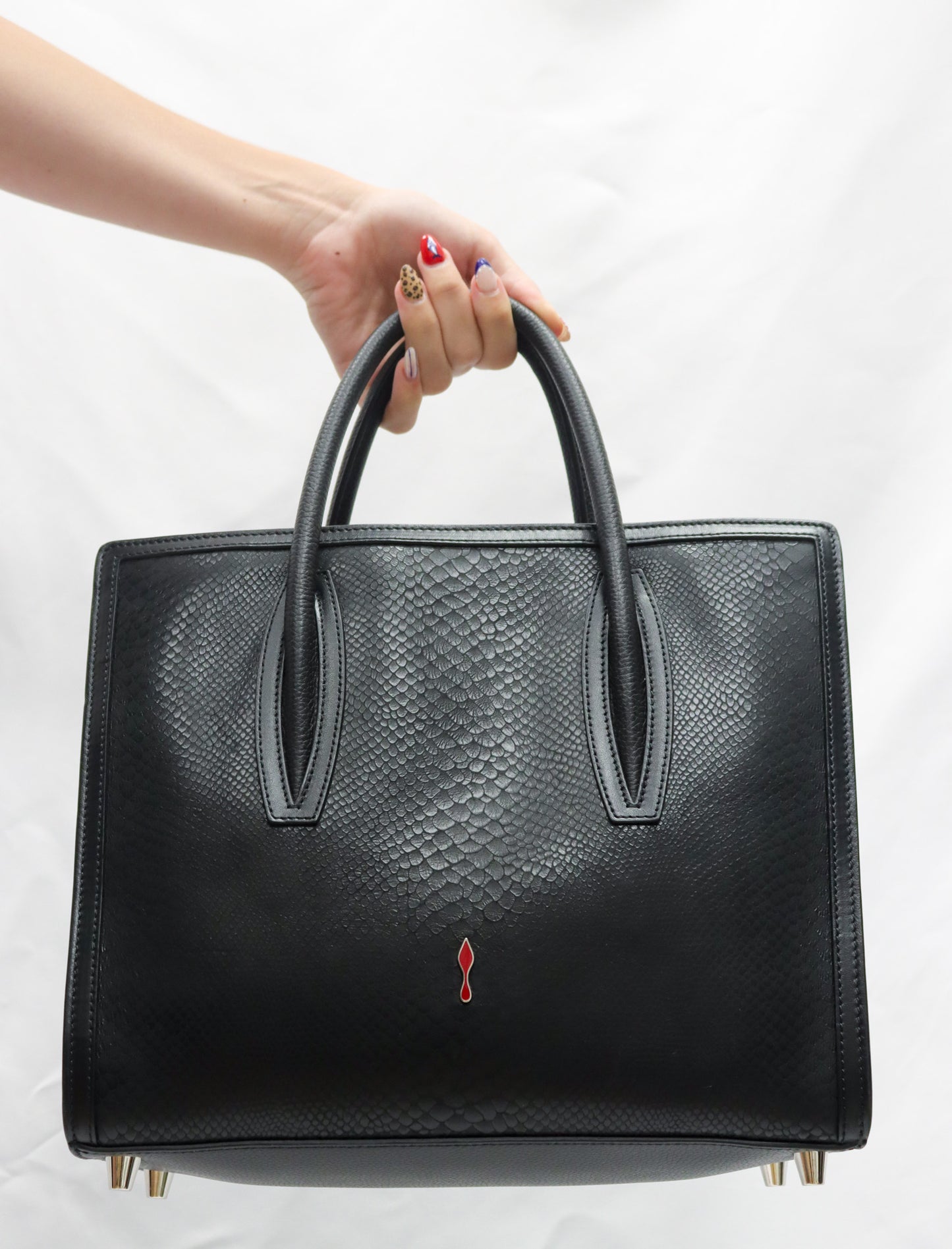 CL Paloma Leather Satchel Bag