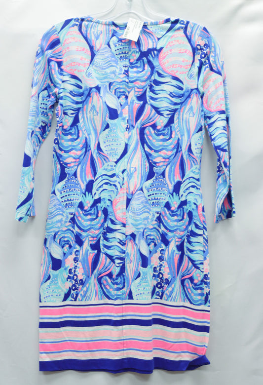 Lilly Pulitzer Blue LS Dress Size XXS