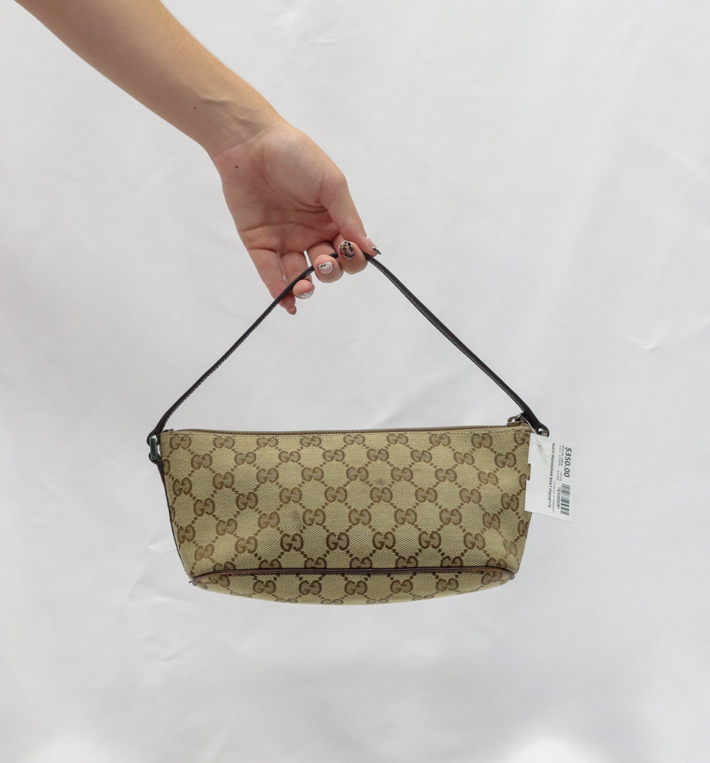 Gucci Monogram Boat Pochette