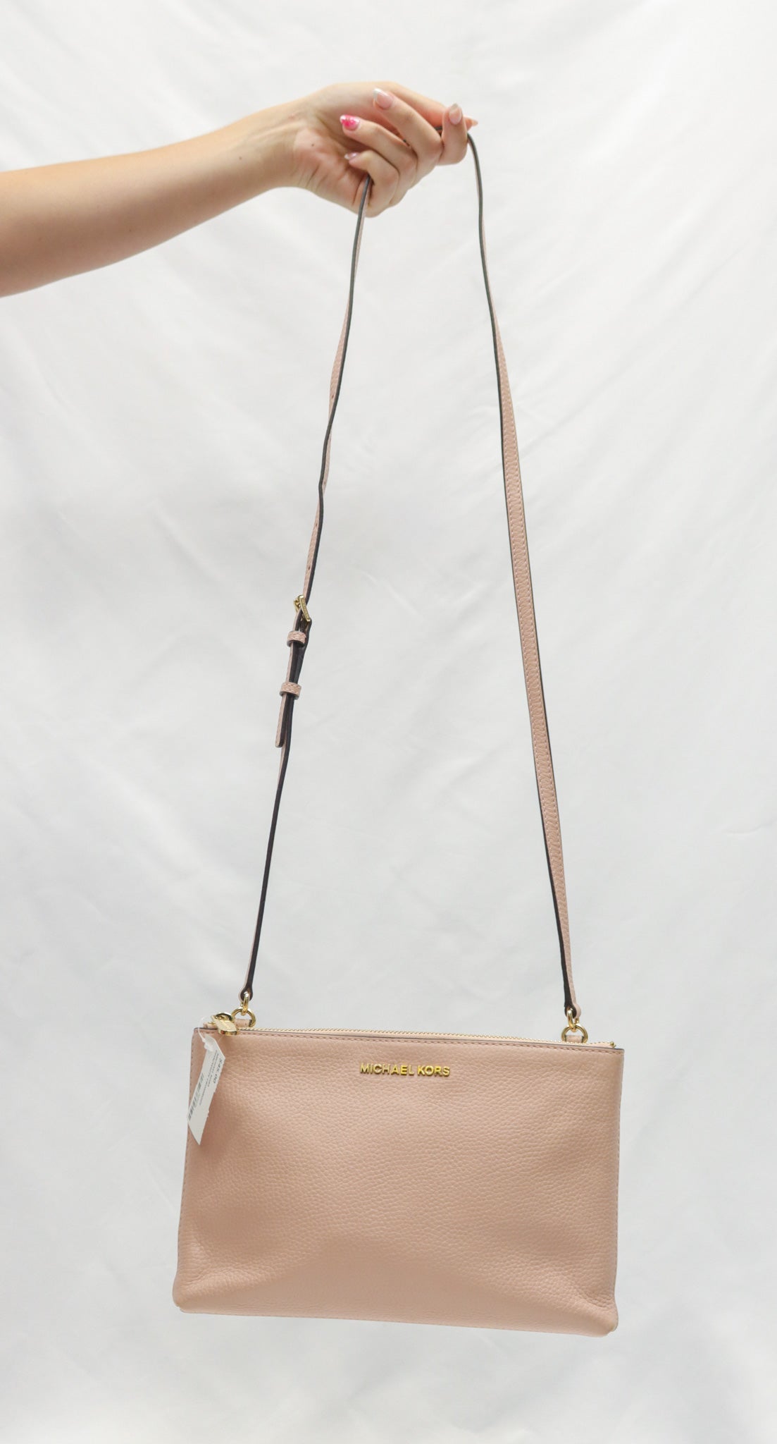 Michael Kors Pink/White Crossbody