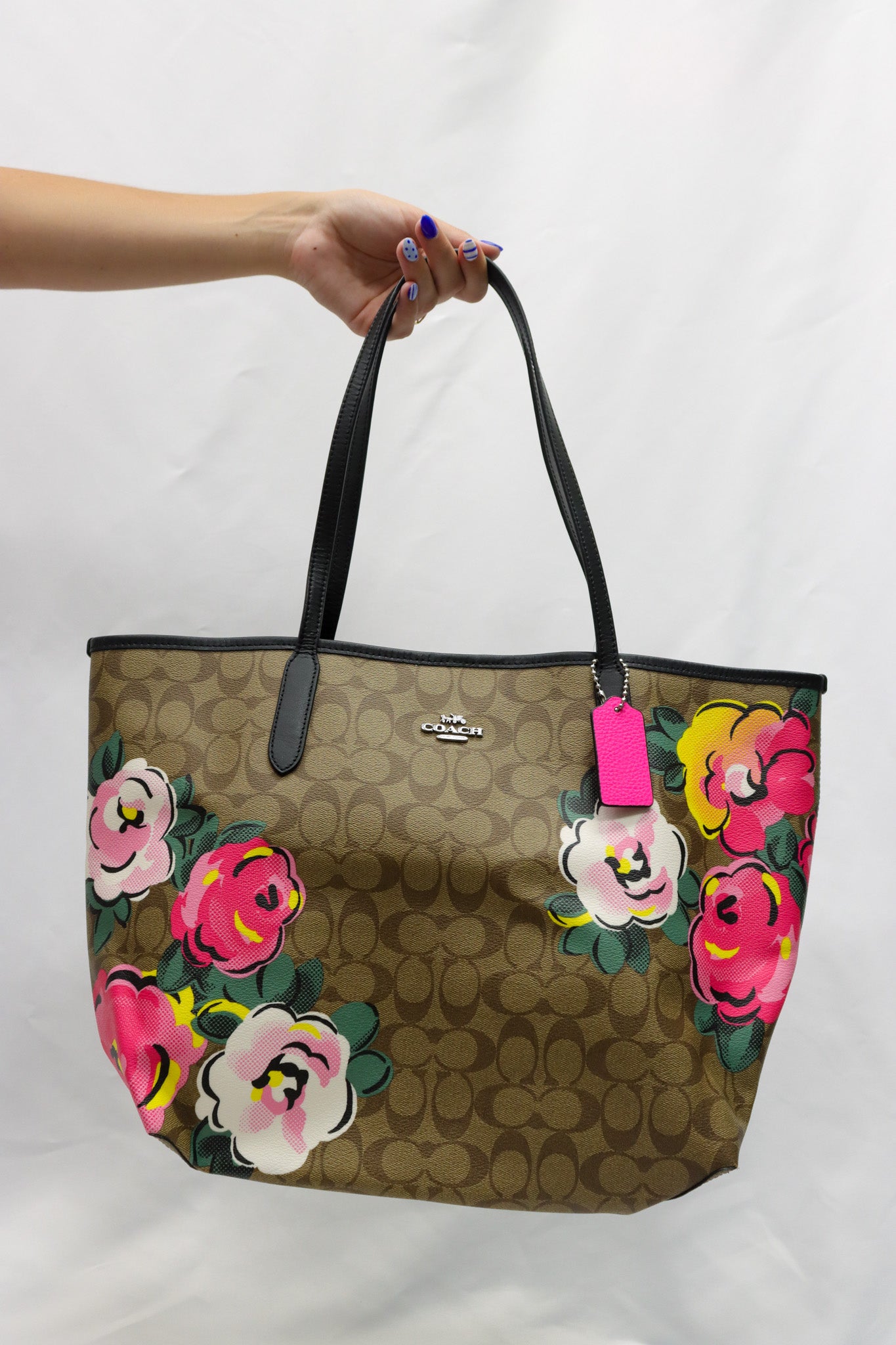 Coach Signature Rose NWT
