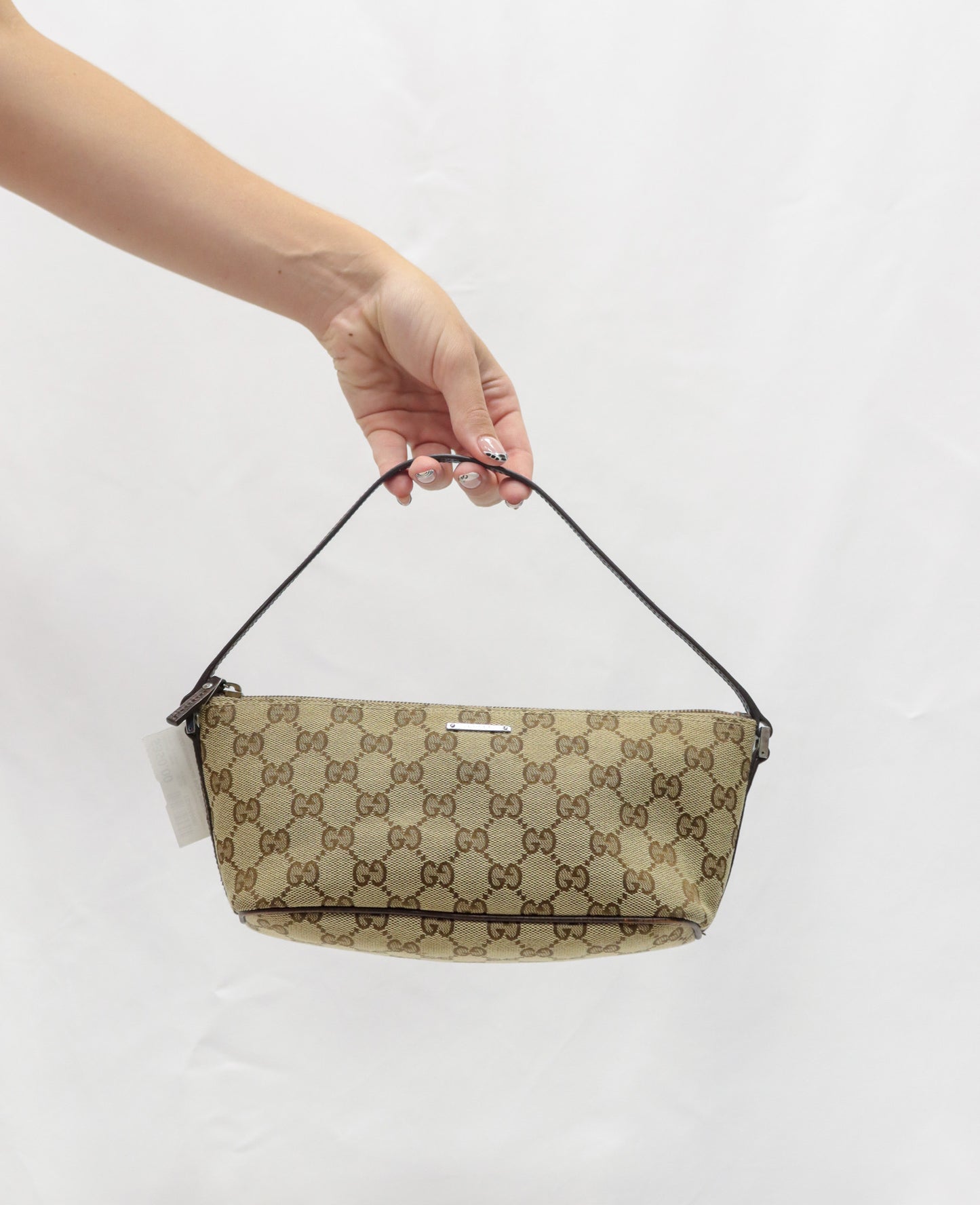 Gucci Monogram Boat Pochette
