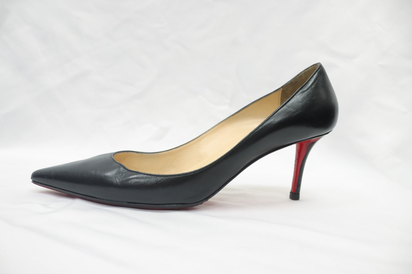 CL Black Heels Size 42