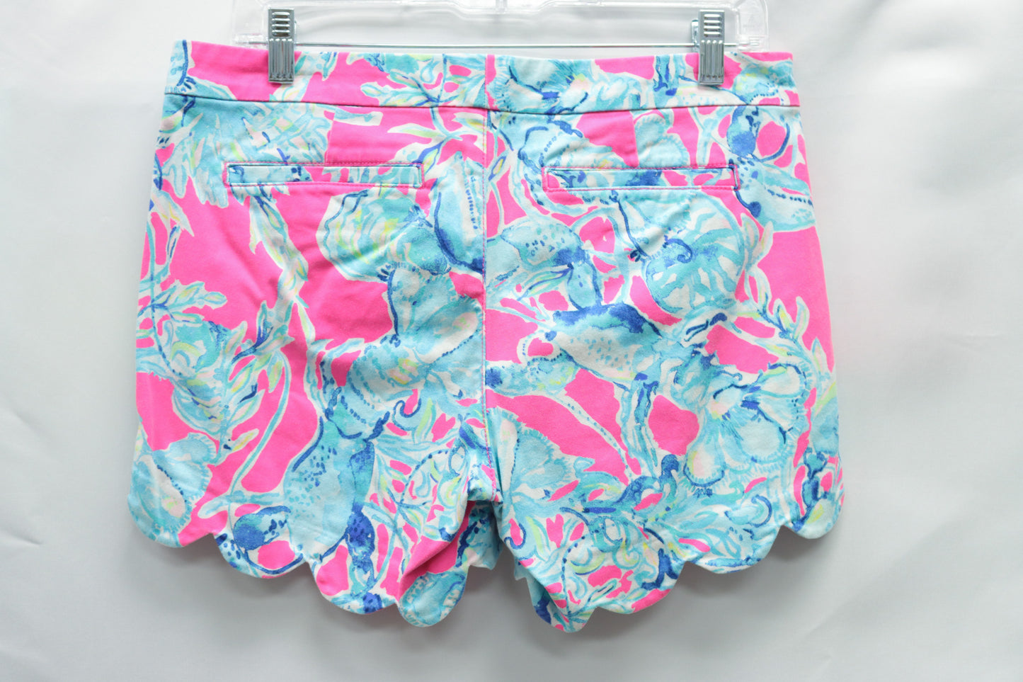 Lilly Pulitzer Pink Lobster Shorts Size 4