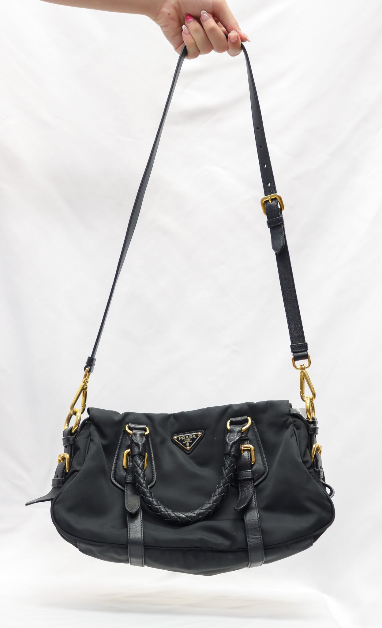 Prada Black Tessuto Nylon